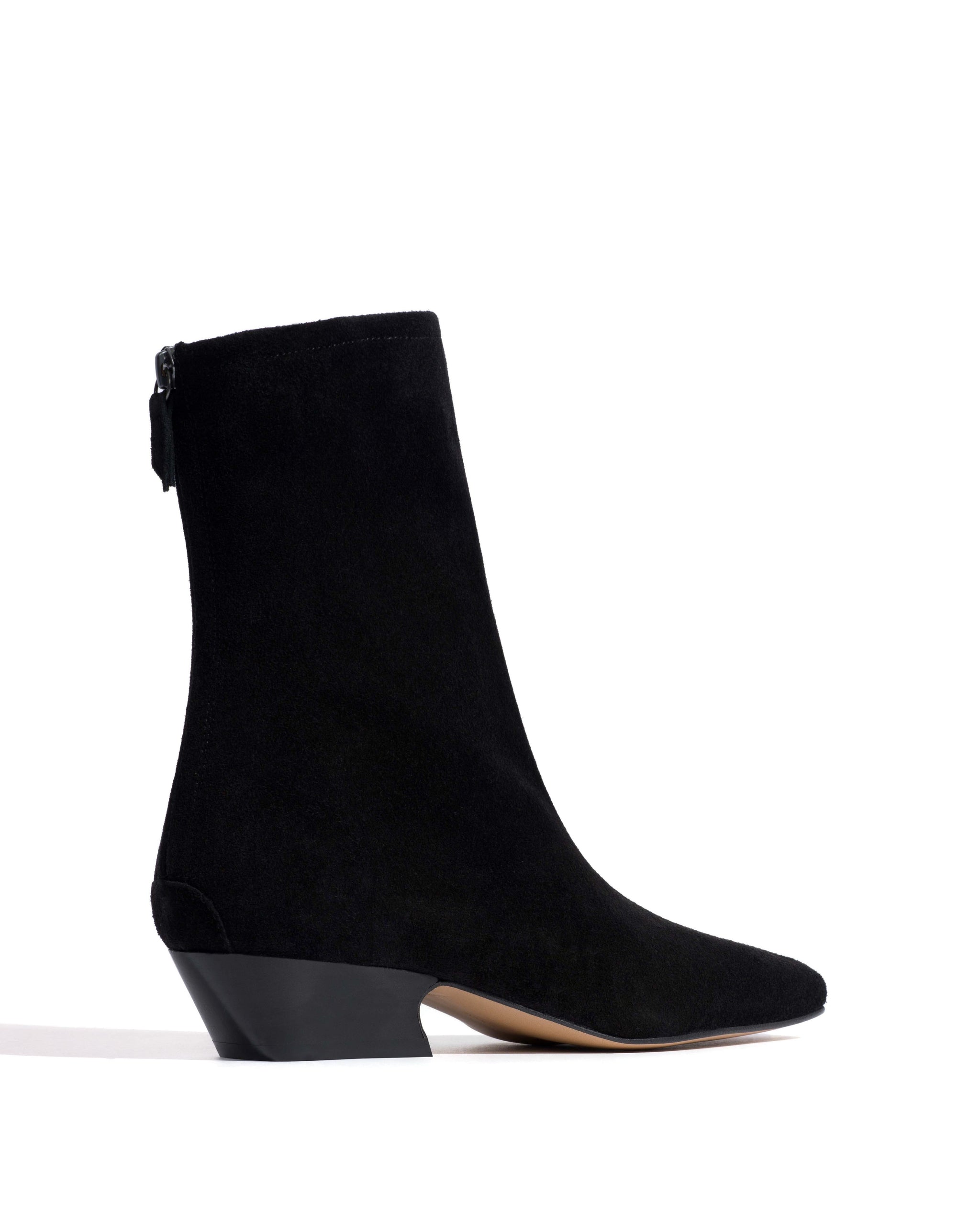 Katti Calf suede Black