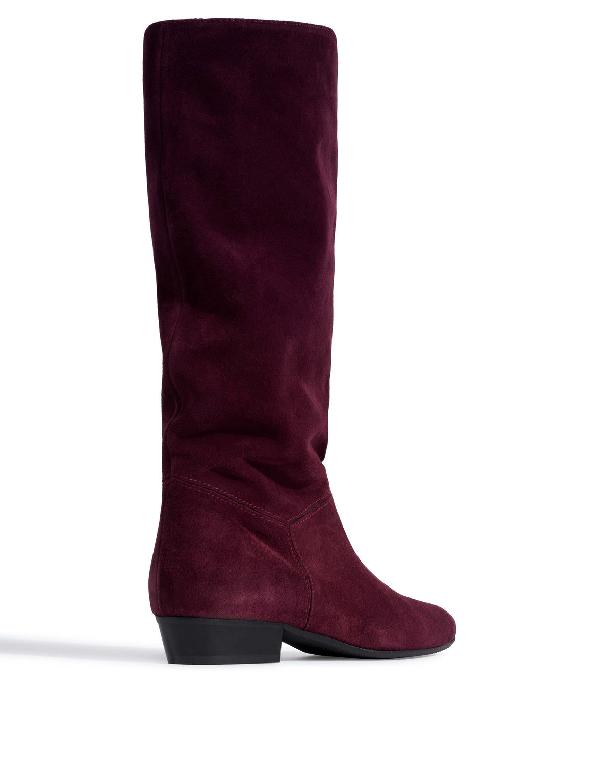 Jasmina 20 Calf suede & sleek leather Fig purple