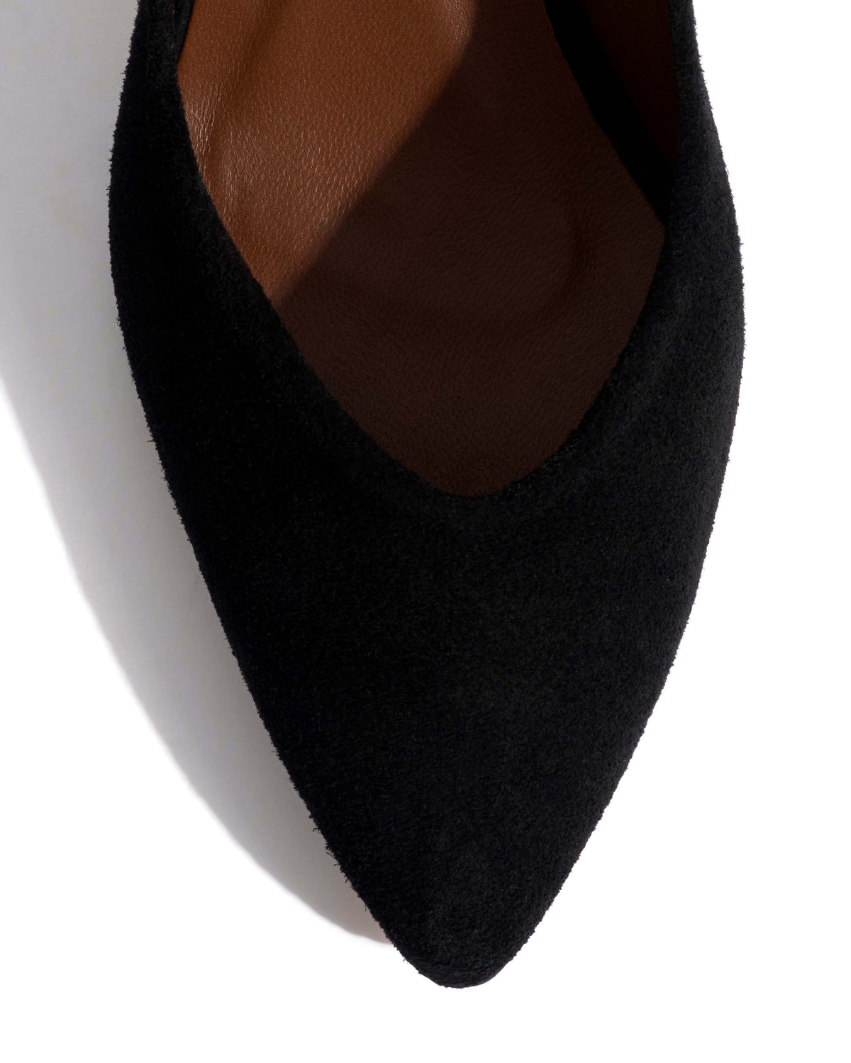 Trini 55 Calf suede Black