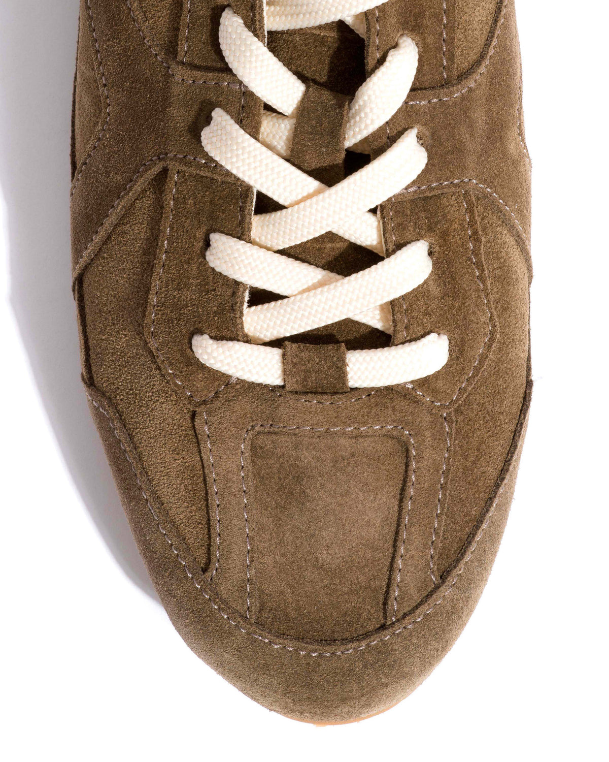 Sneakerina Calf suede Dried olive