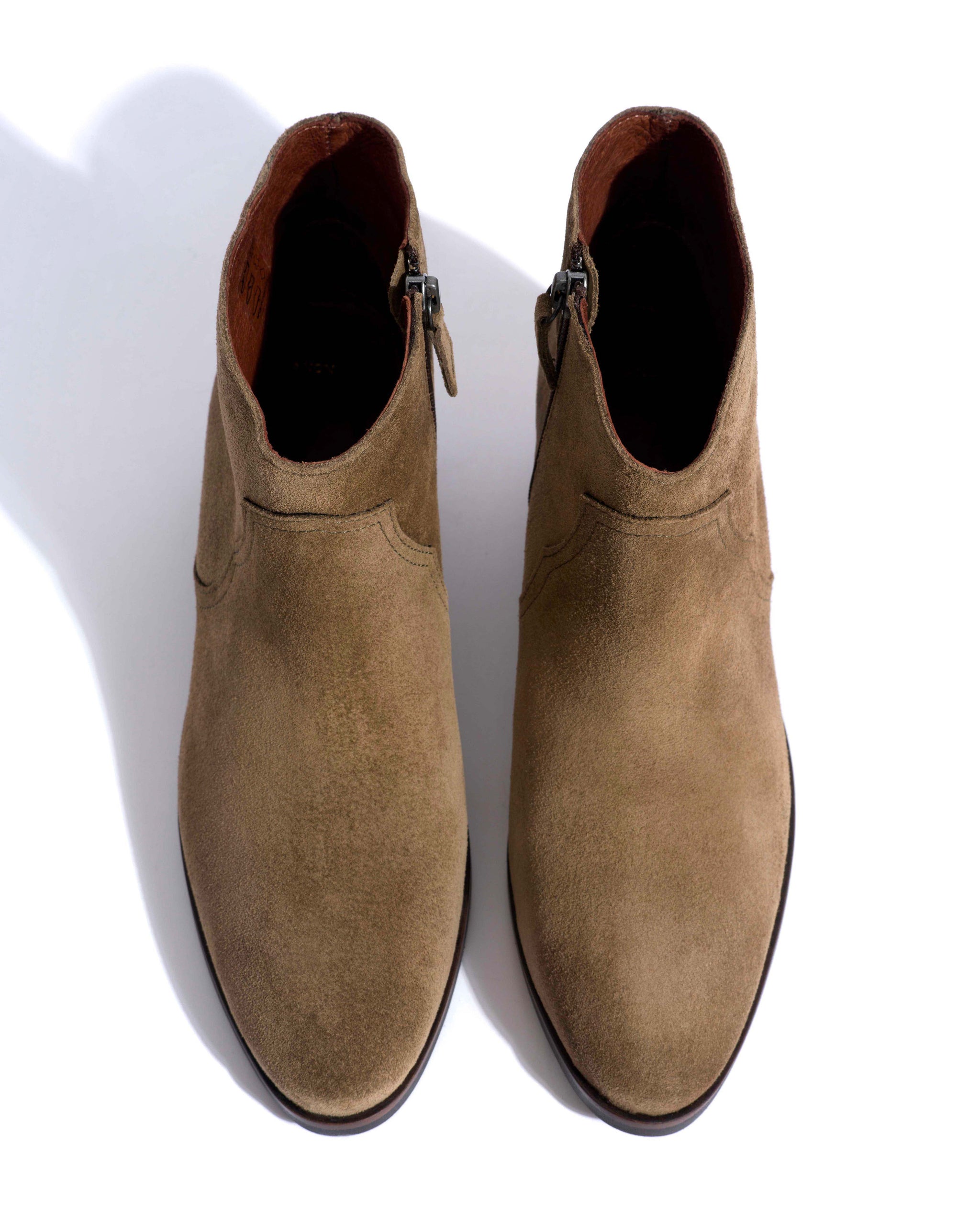 Fiona 35 Calf suede Dried olive - Anonymous Copenhagen Shoes