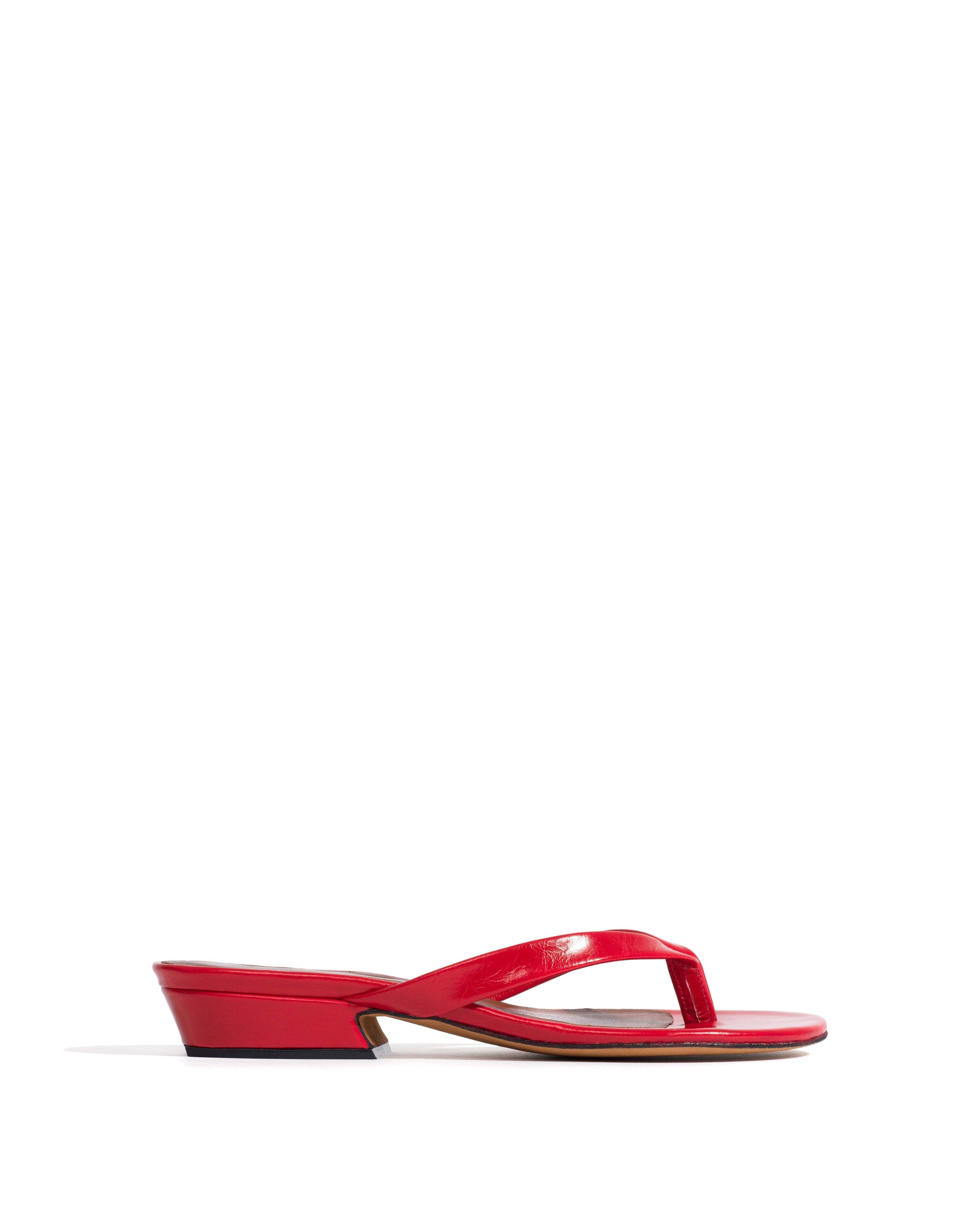Chung 25 Crinkled polished goat Scarlet