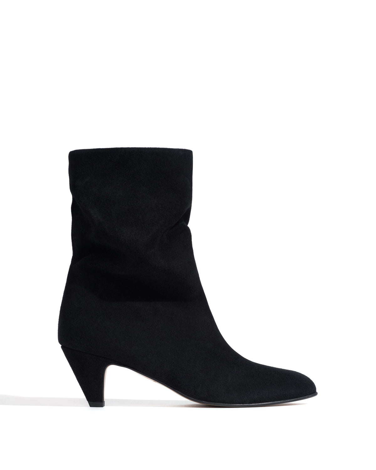 Vully 50 stiletto Calf suede Black
