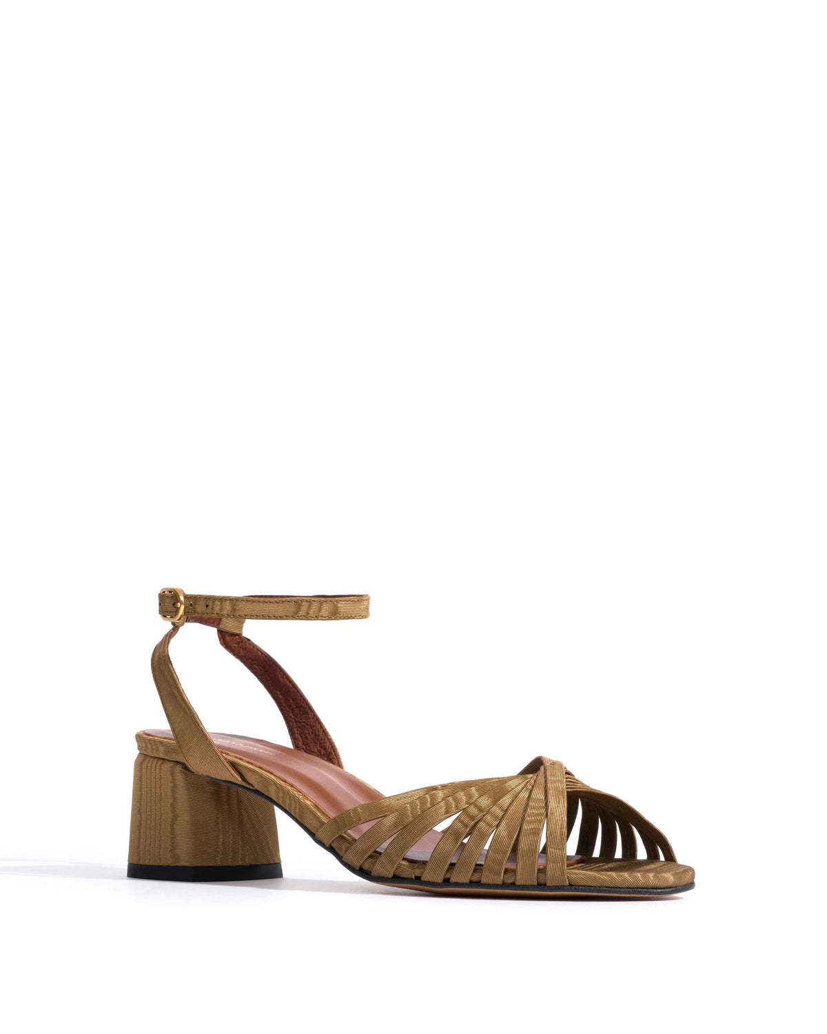 Margriet Glossy moire Khaki