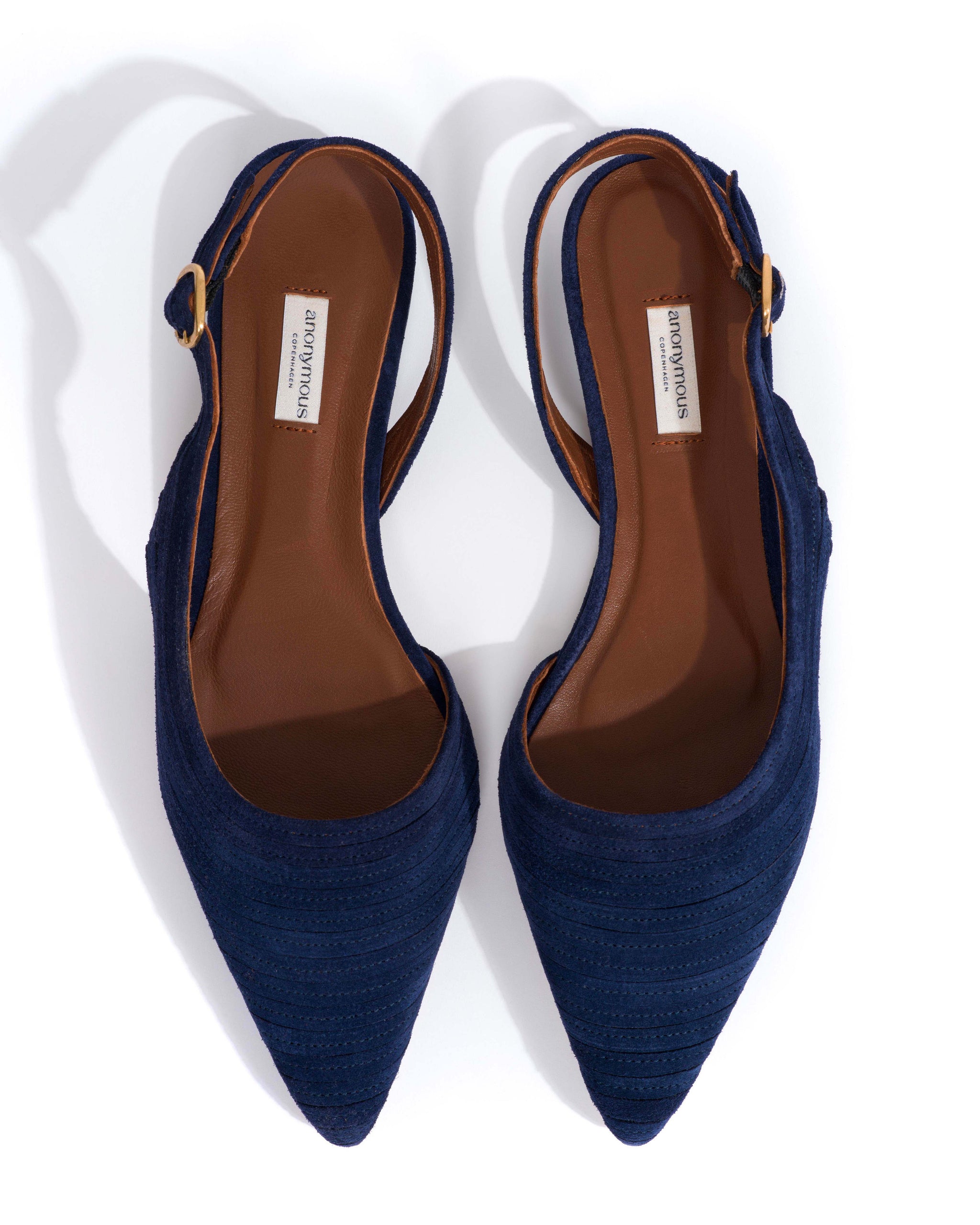 Carla 10 Calf suede Ink blue - Anonymous Copenhagen Shoes