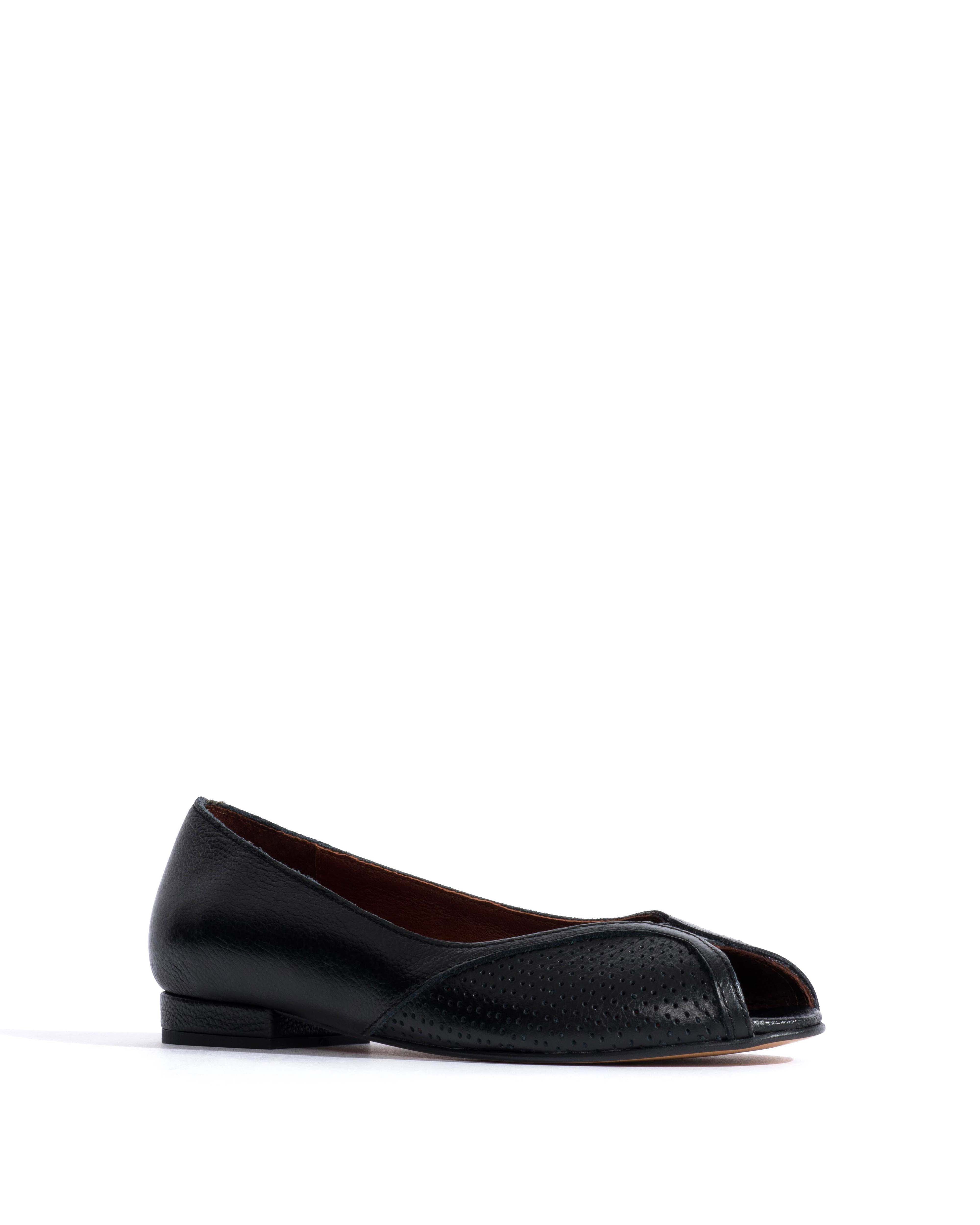 Tiffy Pebbled soft calf Black