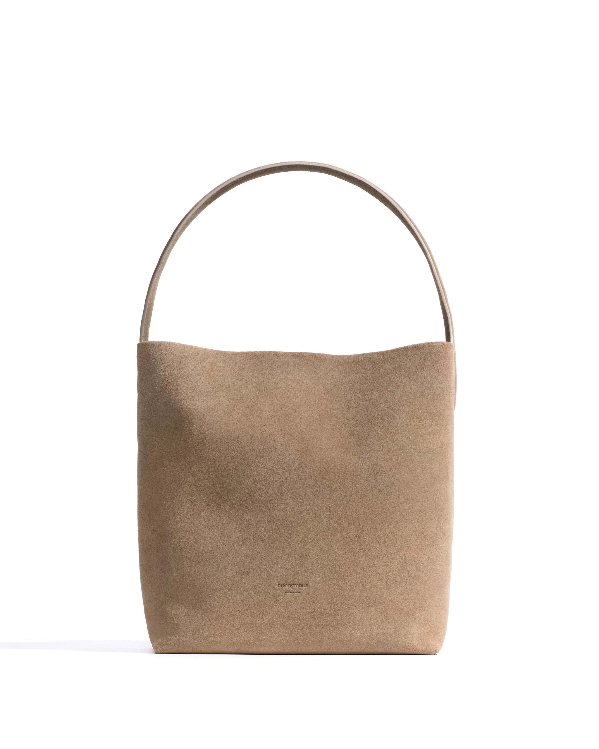 Versa everyday bag Calf suede Mushroom - Anonymous Copenhagen Bags