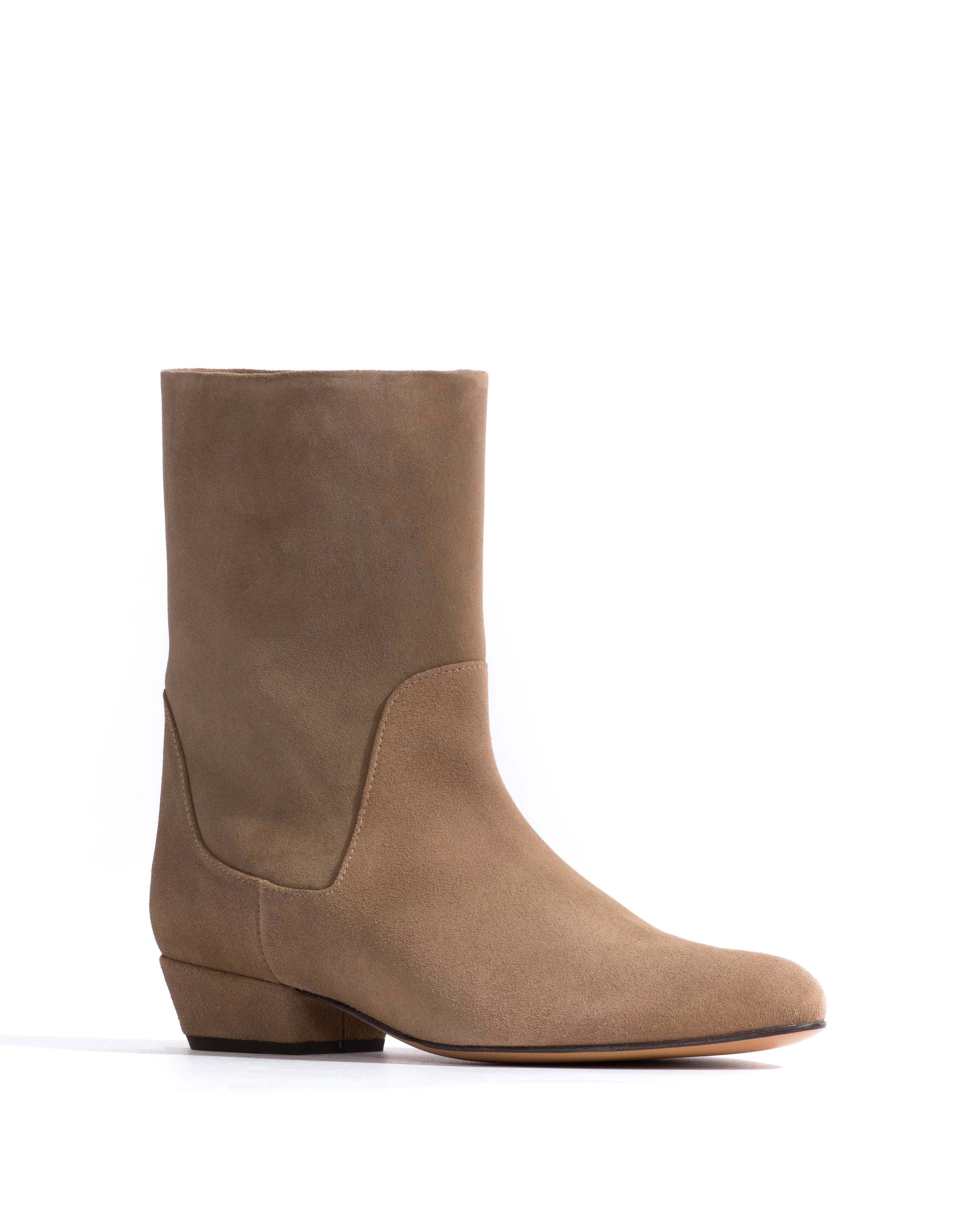 Vanni 20 Calf suede Mushroom