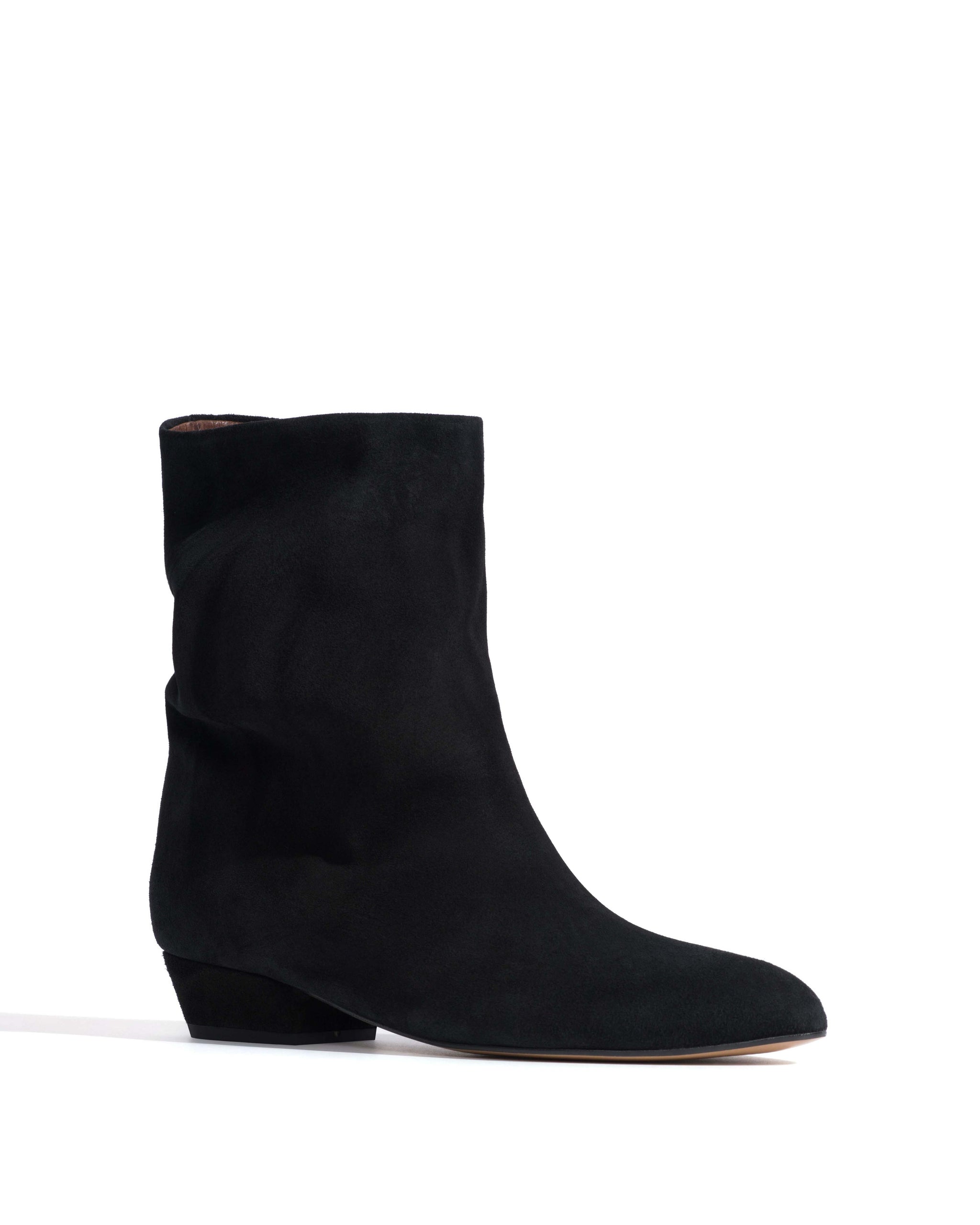 Vully 20 Calf suede Black