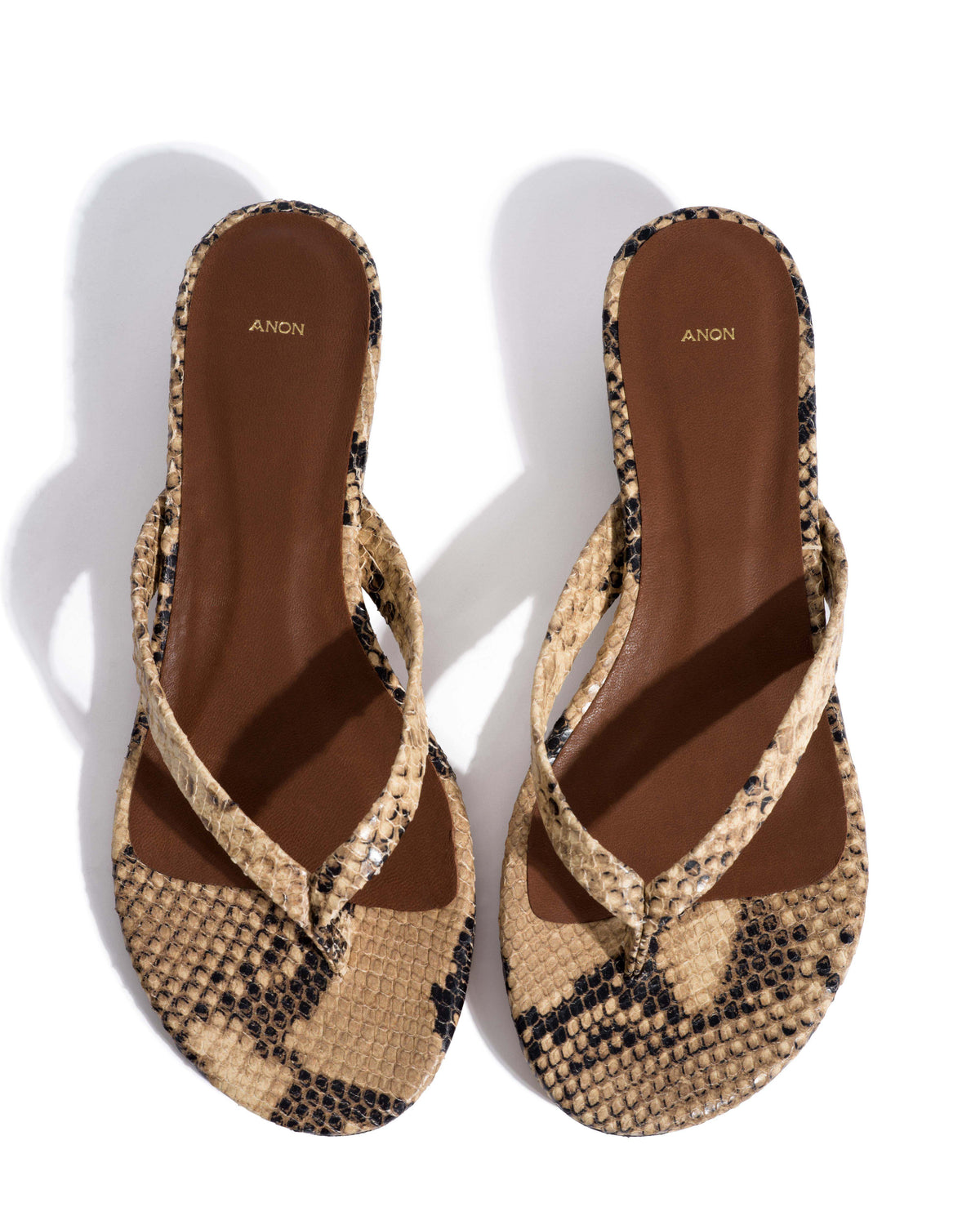 Chung 25 Snake calf Natural sand