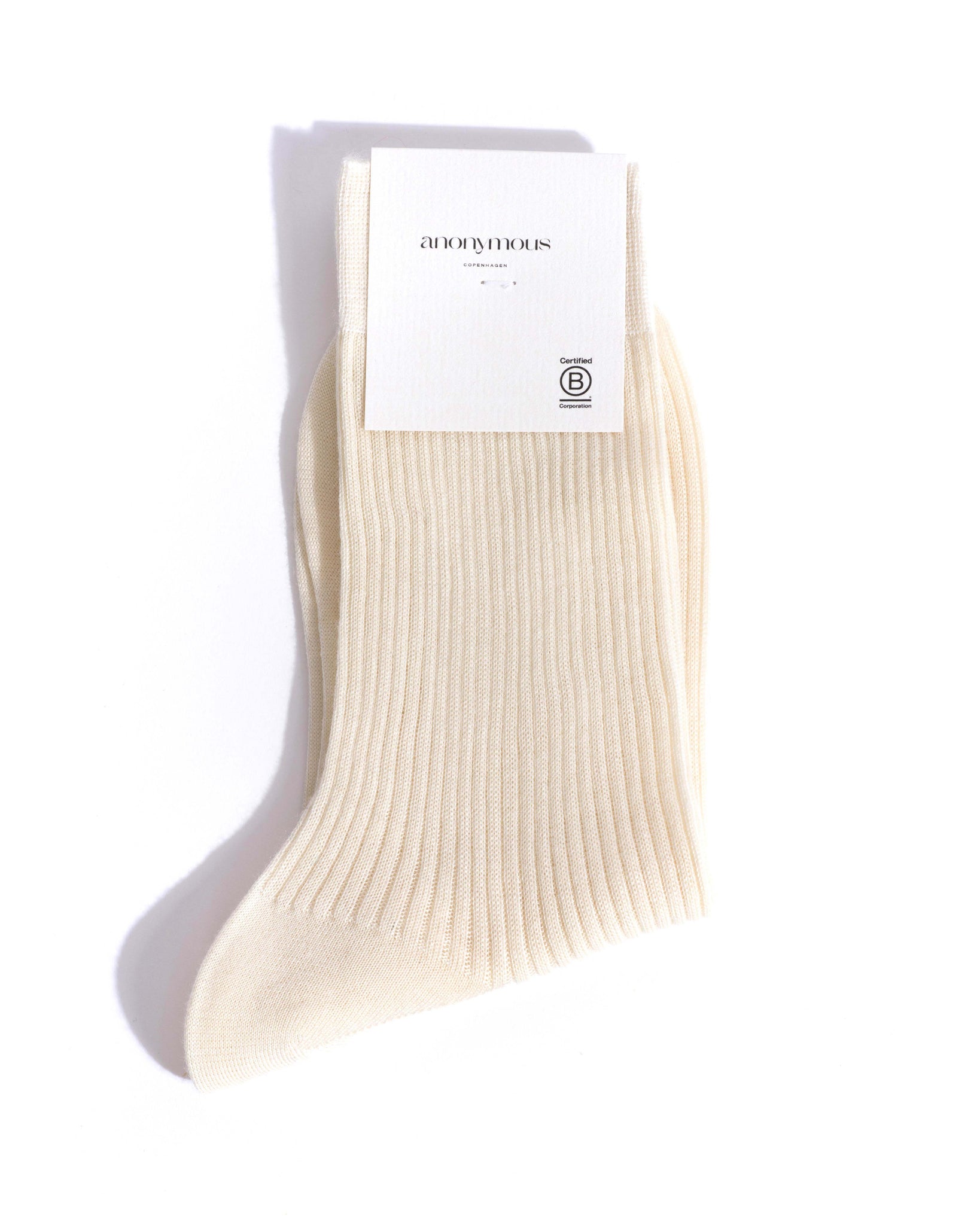 Ines silk cashmere socks 30% silk 70% cashmere Cream