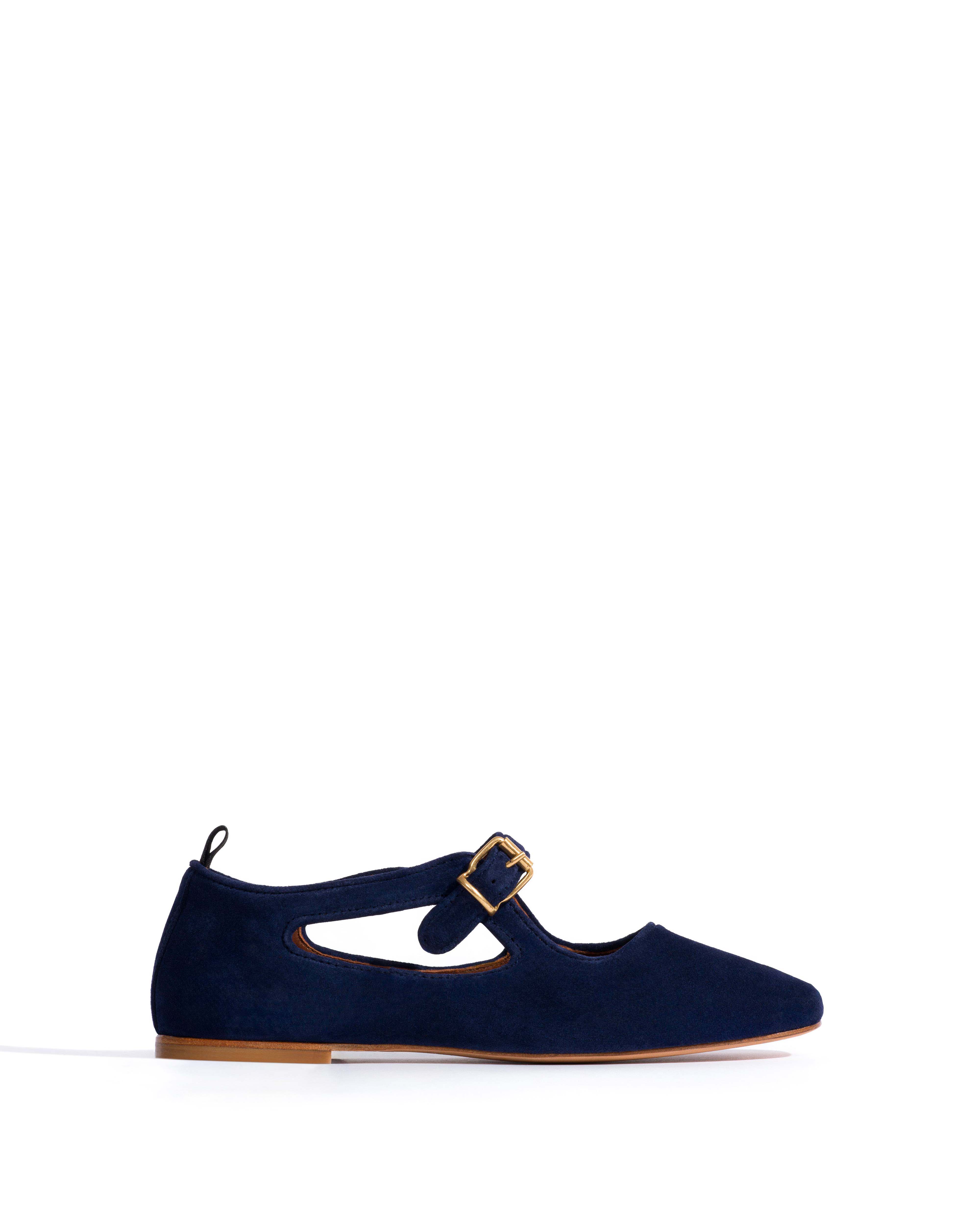 Praise Calf suede Ink blue