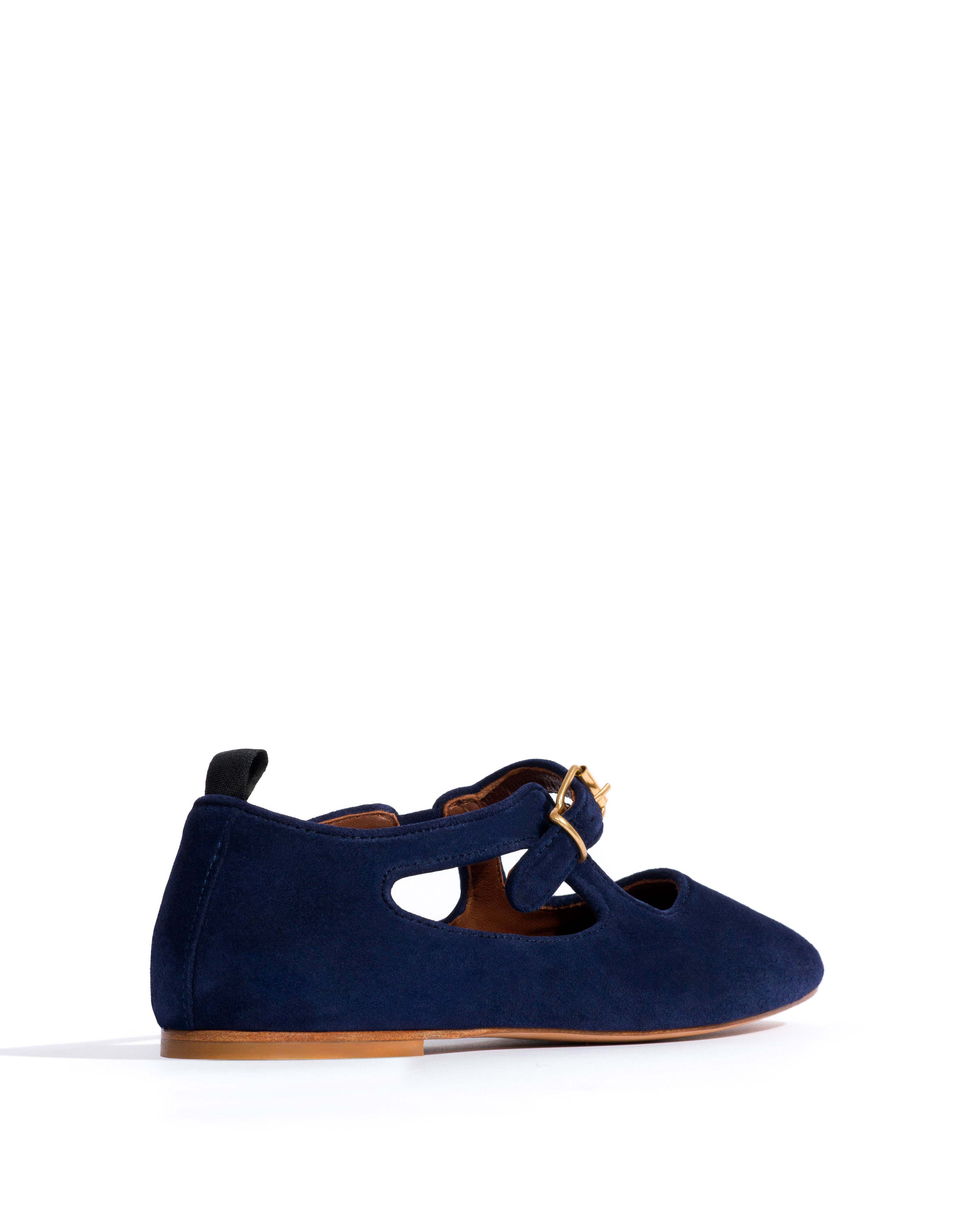 Praise Calf suede Ink blue