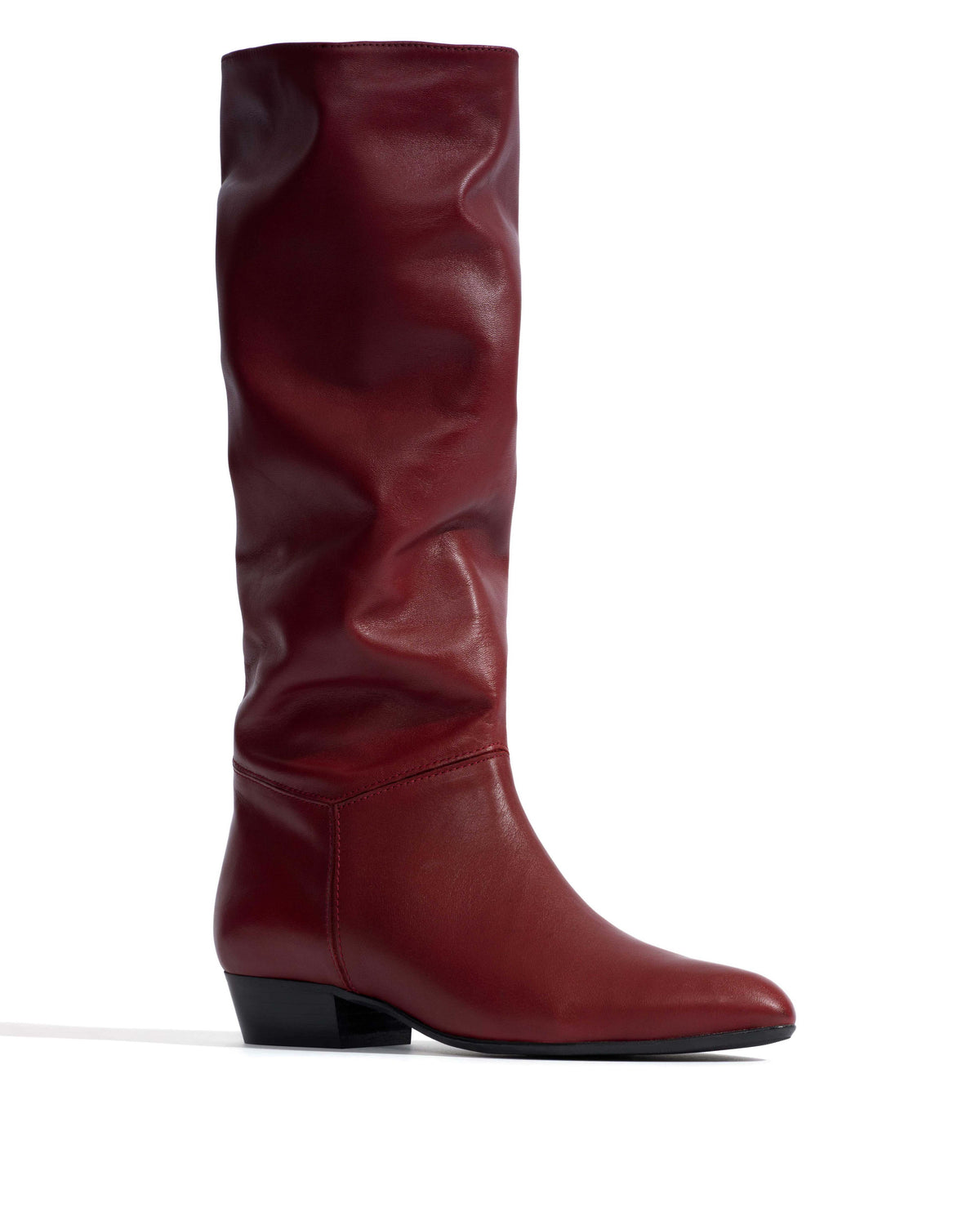 Jasmina 20 Soft calf & suede leather Pomegranate