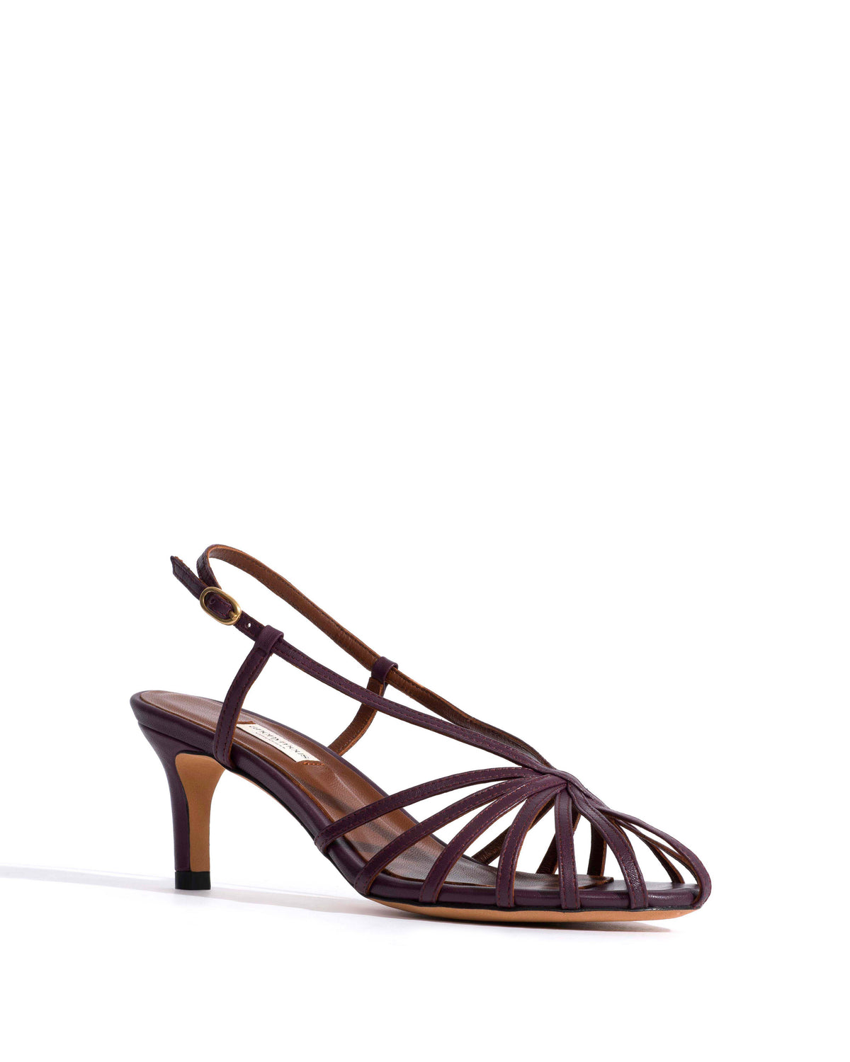 Candace 55 Shiny lamb Fig purple