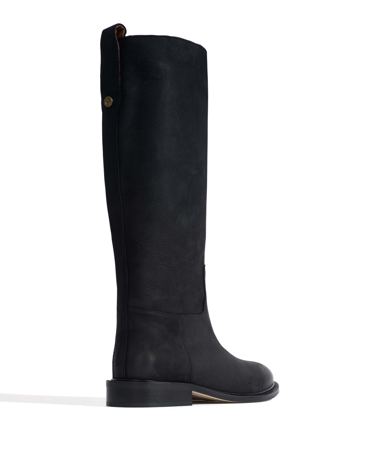 Semih Soft nubuck calf Black