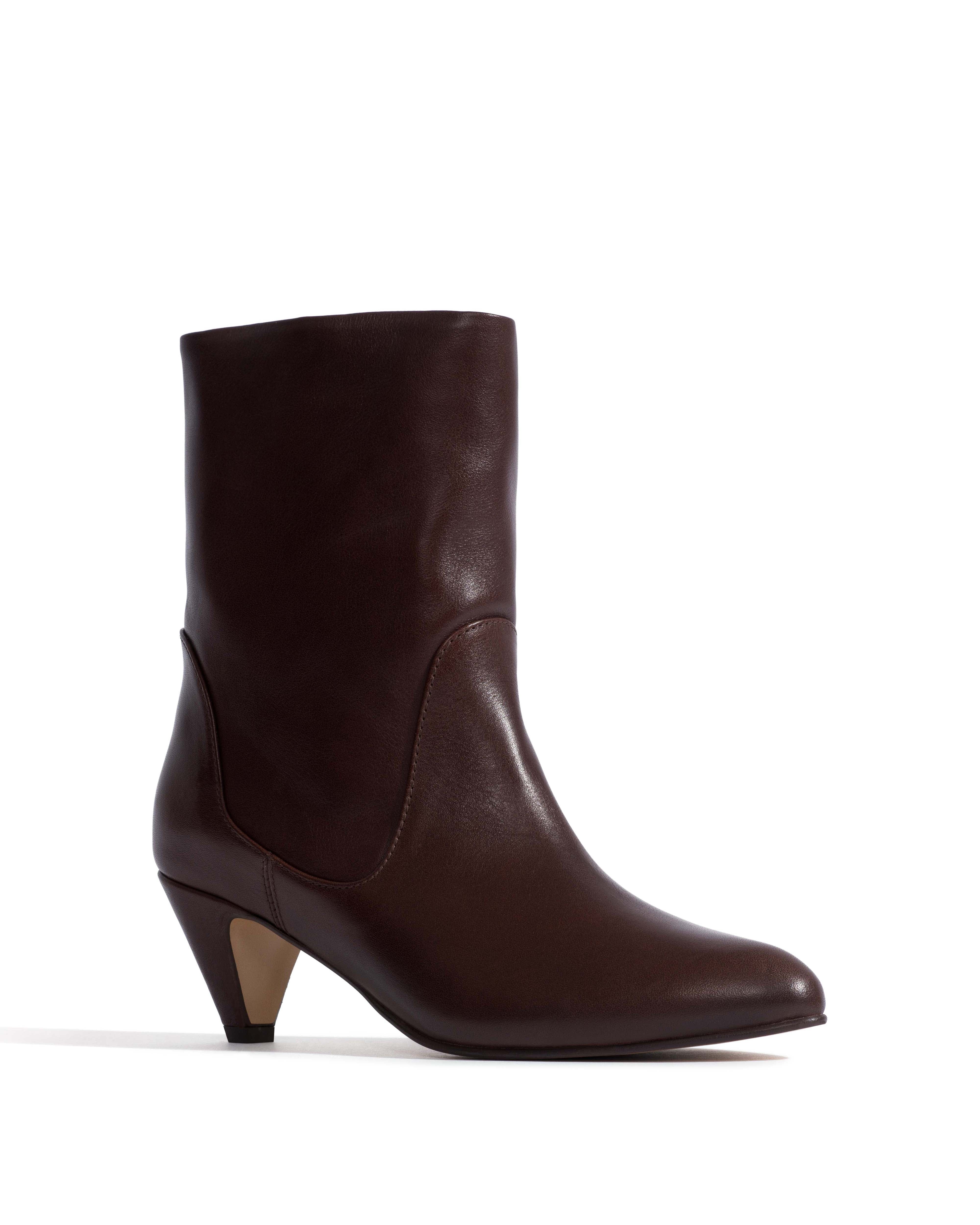 Vanni 50 stiletto Vegetal soft calf Coffee brown