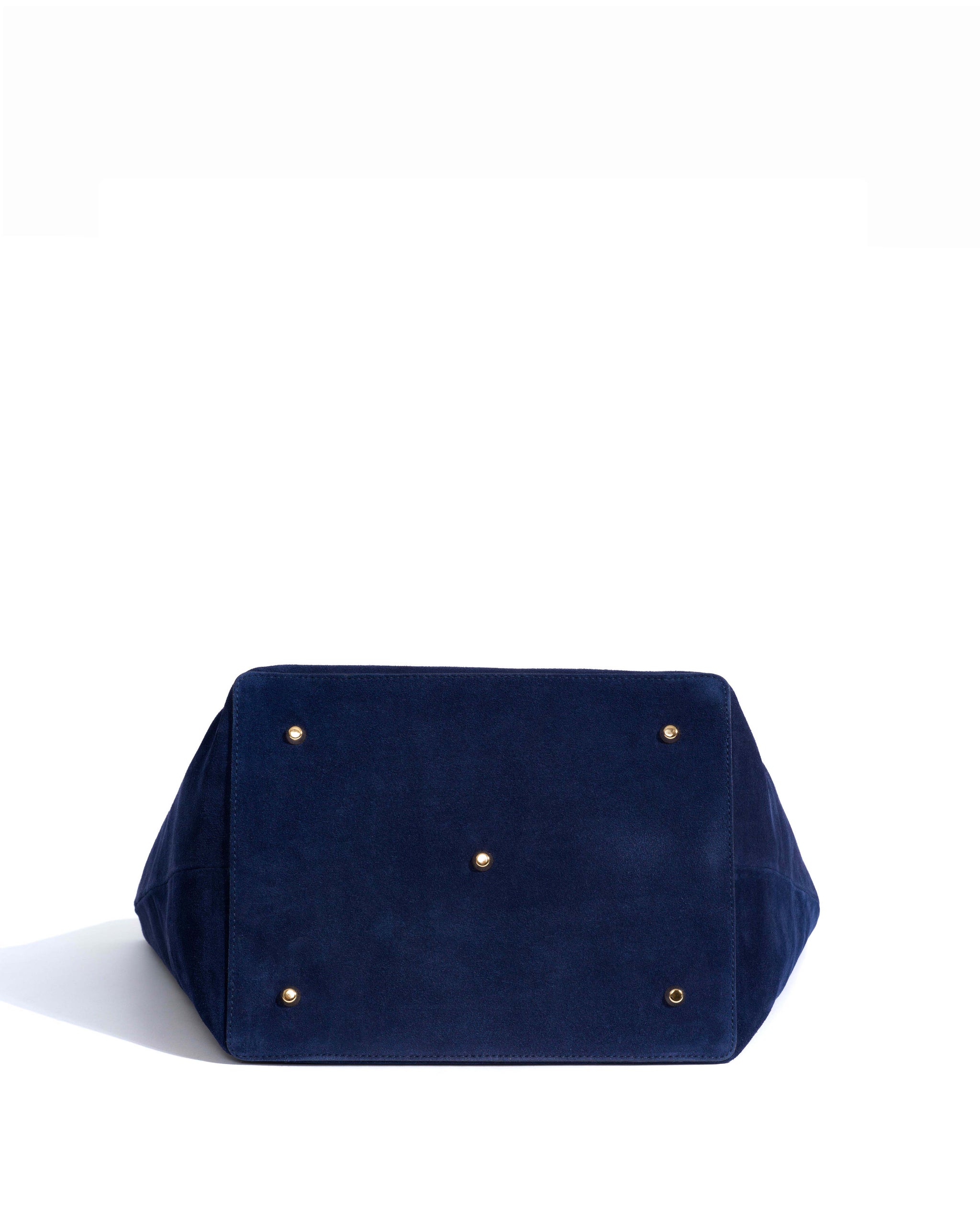 Arya carryall bag Calf suede Ink blue - Anonymous Copenhagen Bags