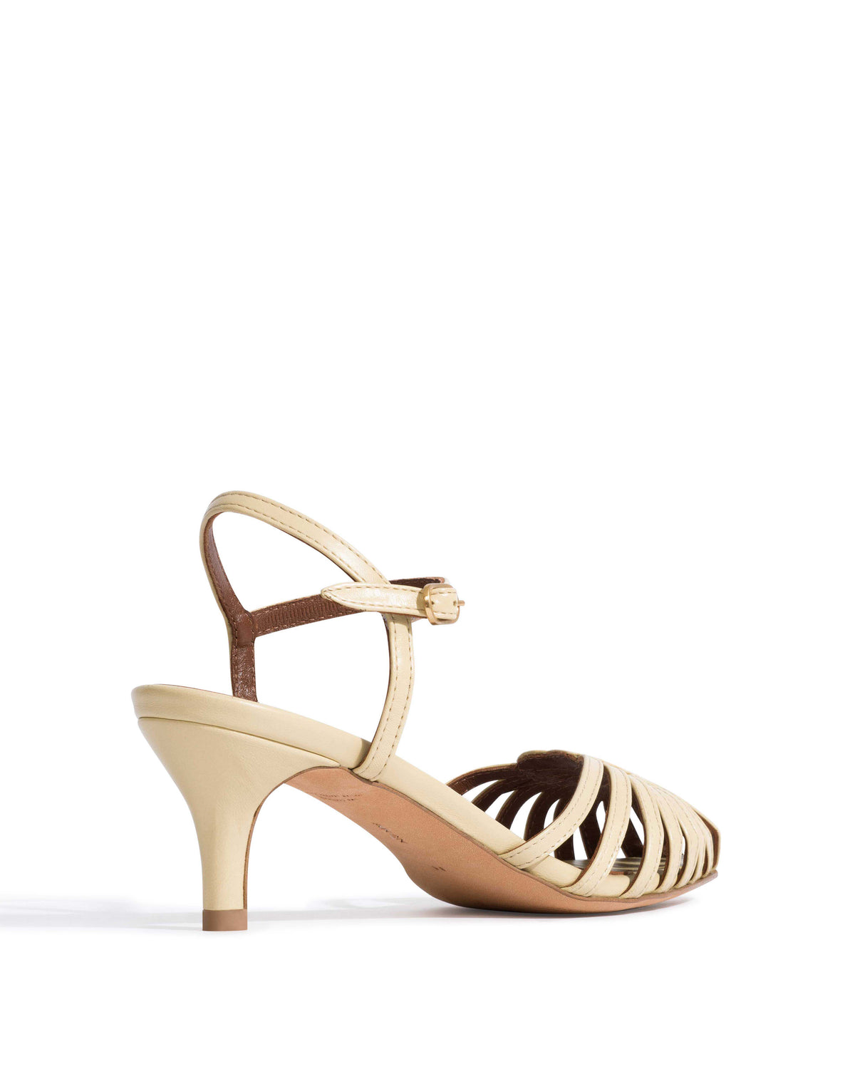 Keesha 55 Shiny lamb Butter yellow