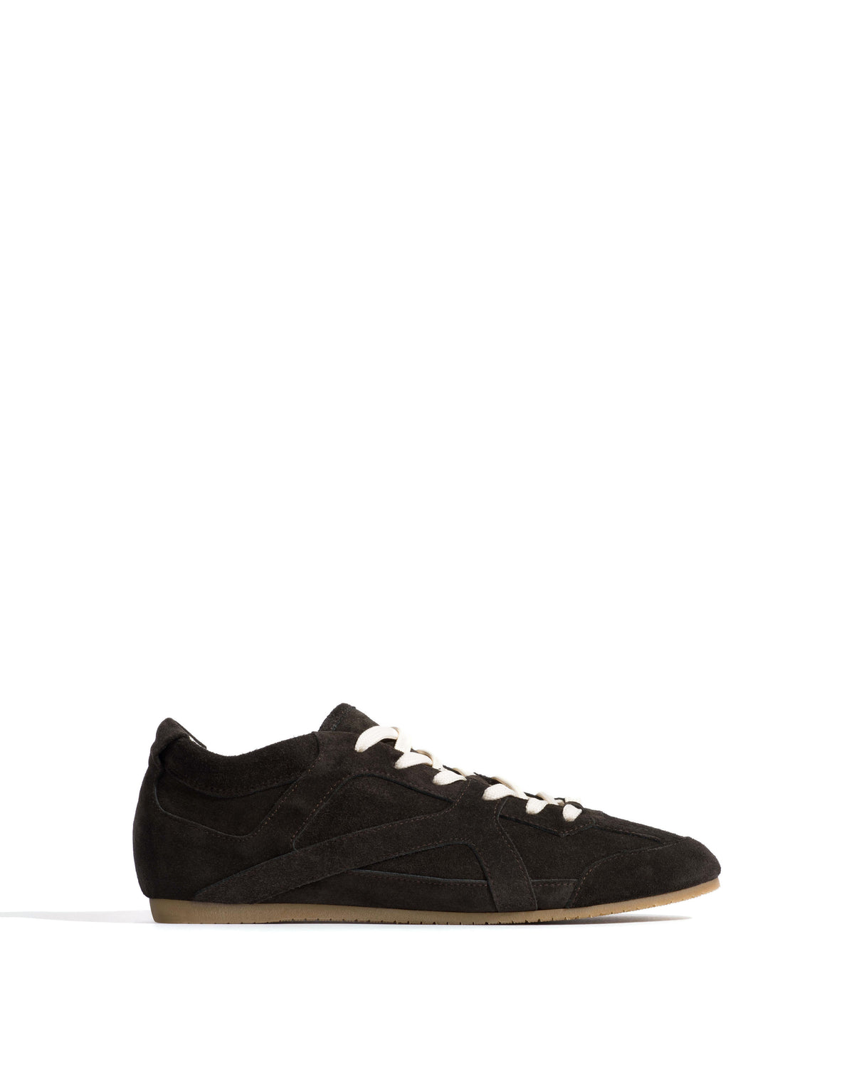 Sneakerina Calf suede Espresso brown
