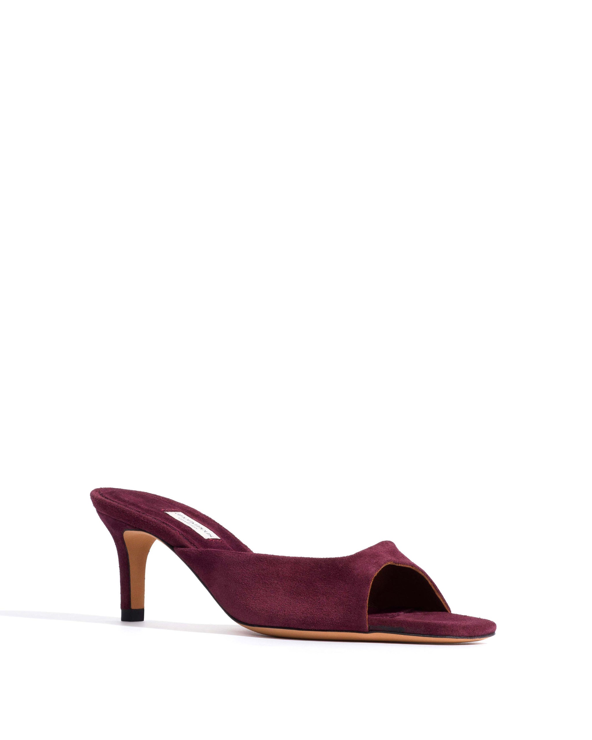 Mazy 55 Calf suede Fig purple - Anonymous Copenhagen Heels