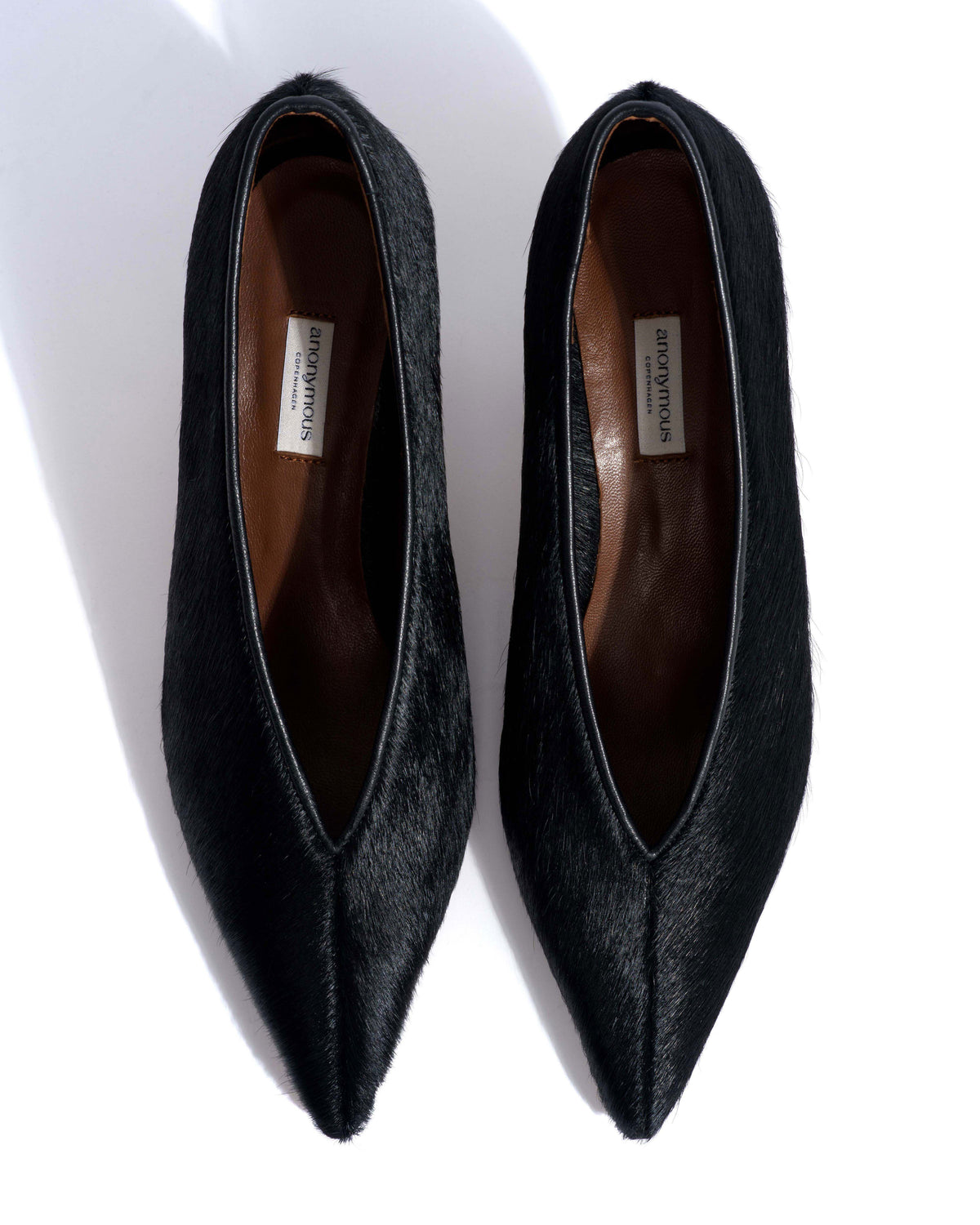 Phia 55 pin Calf hair Black