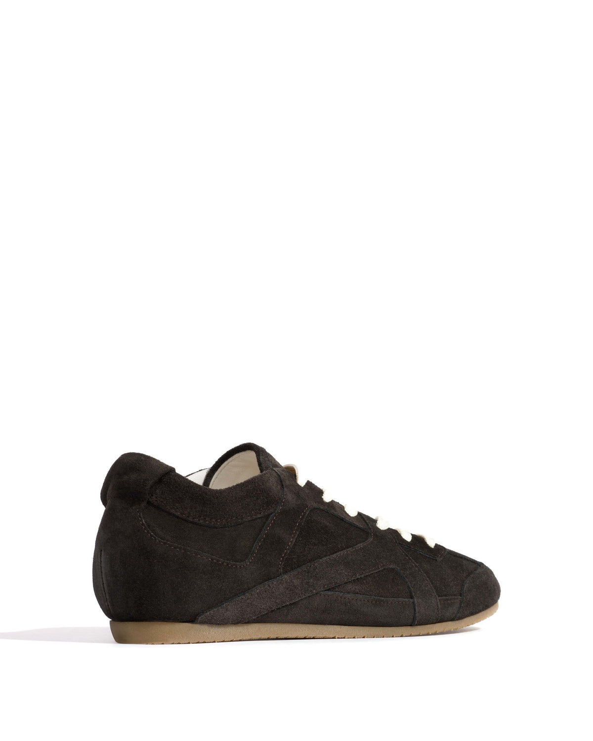 Sneakerina Calf suede Espresso brown