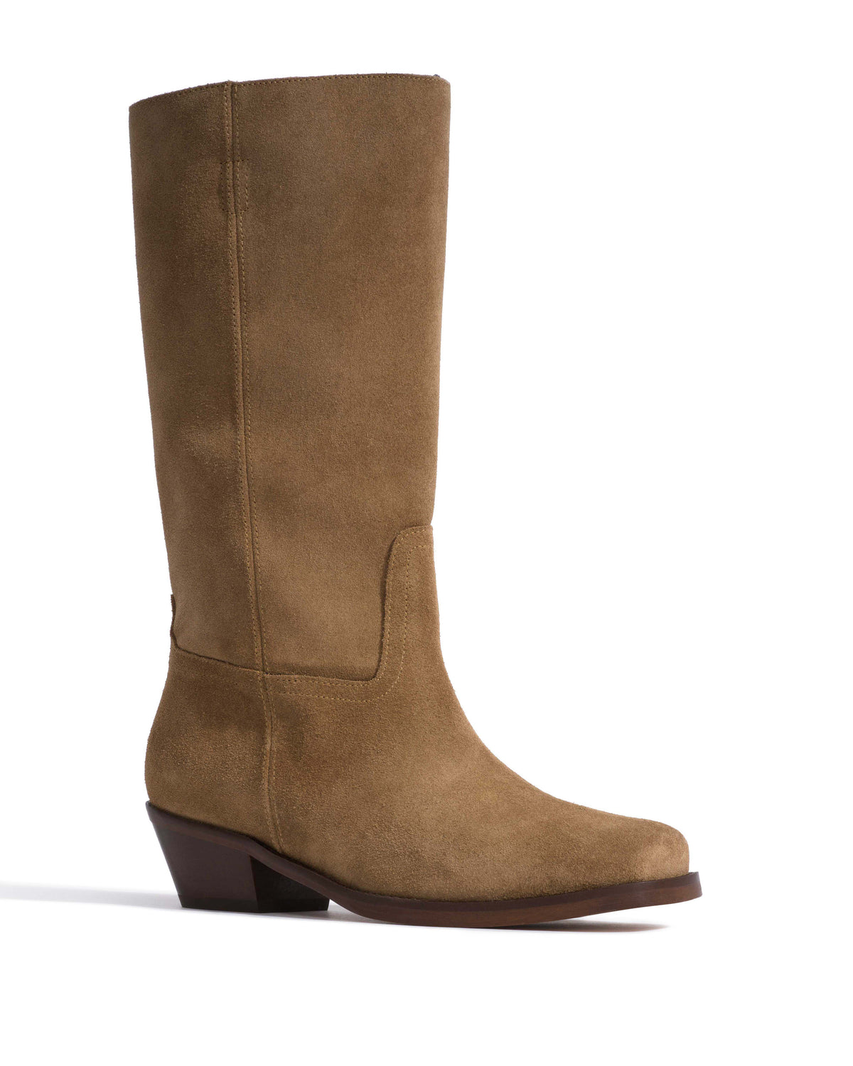 Tarisha Calf suede Dried olive