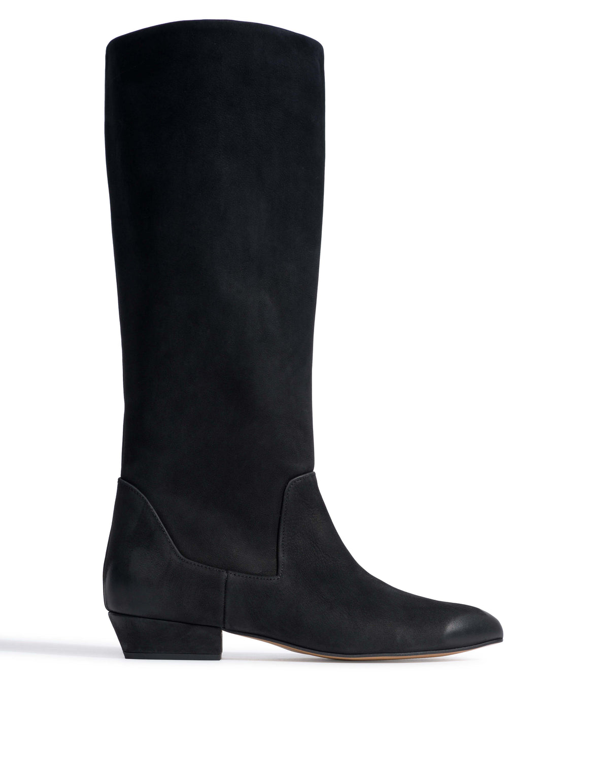 Valle 20 Soft nubuck calf Black