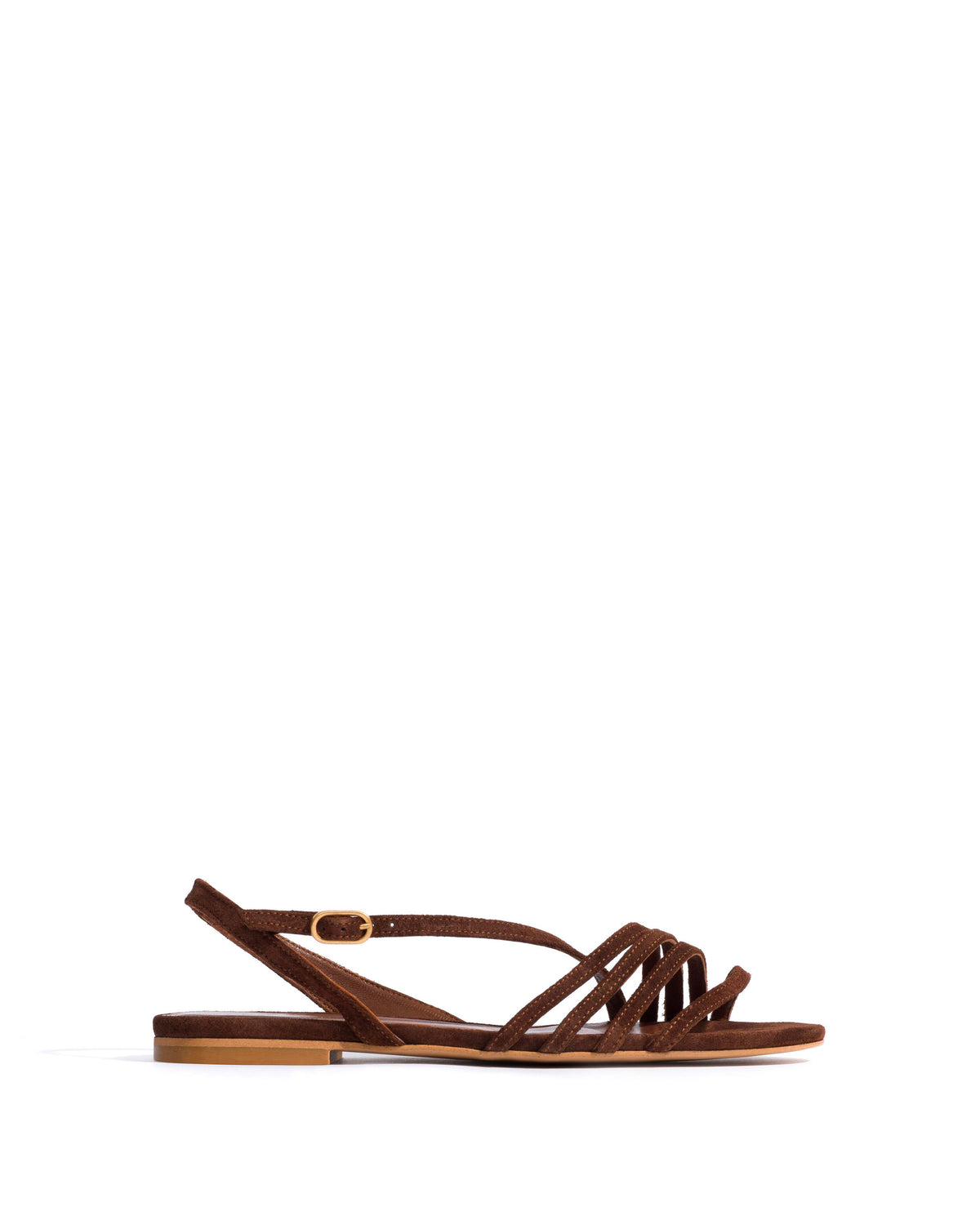 Naia 10 Calf suede Chocolate