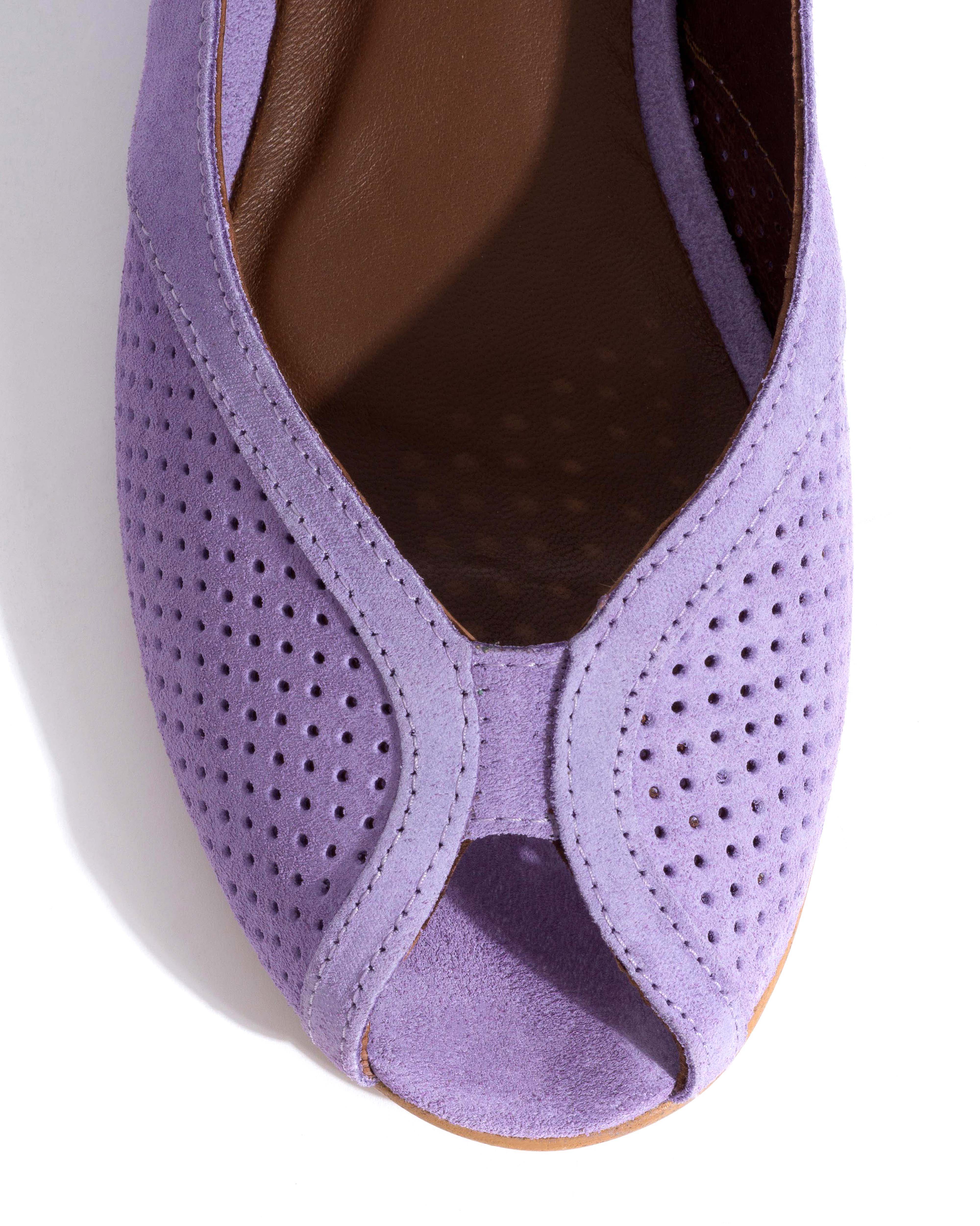 Tiffy Calf suede Lavender ice