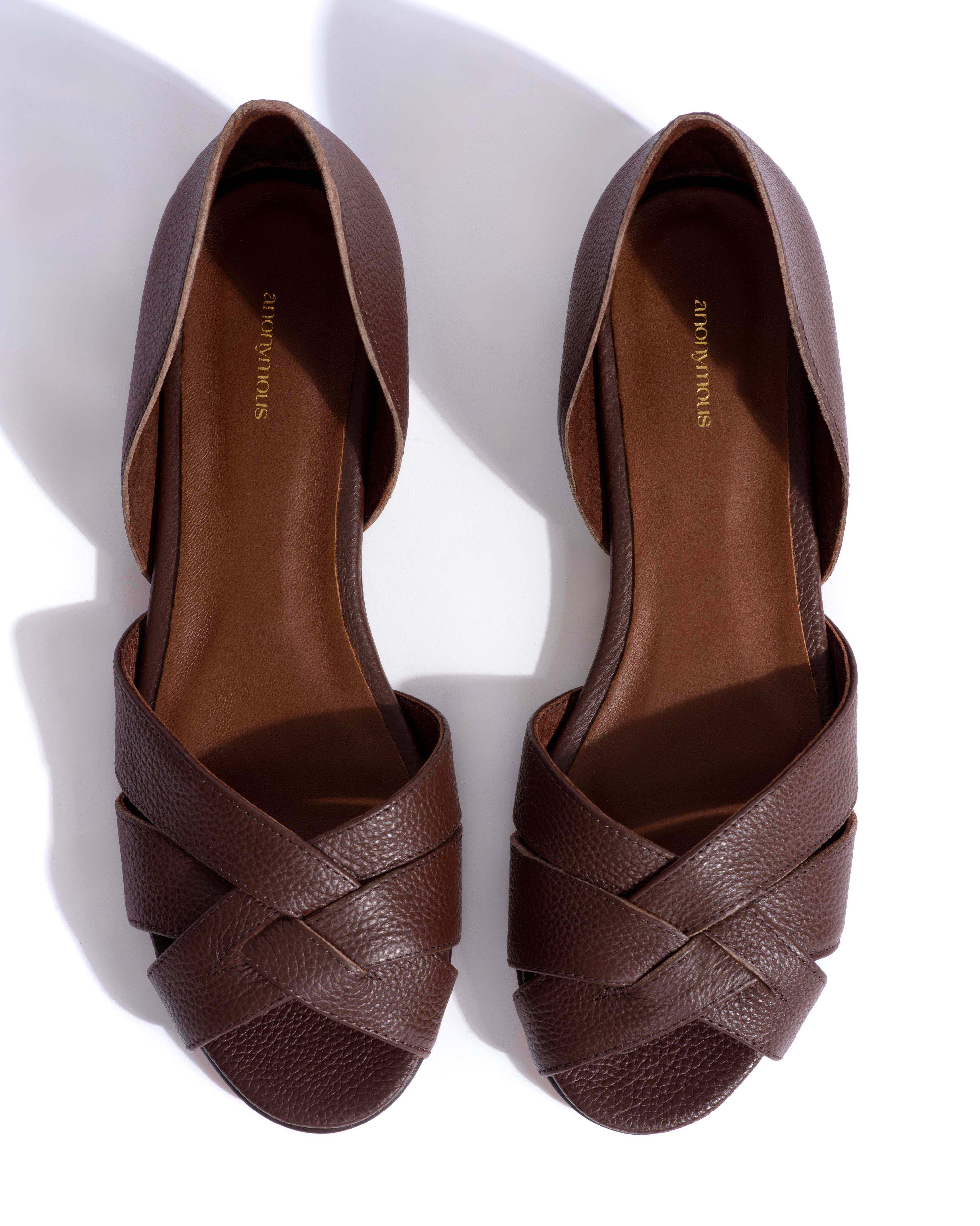 Sanni 20 Pebbled soft calf Chocolate