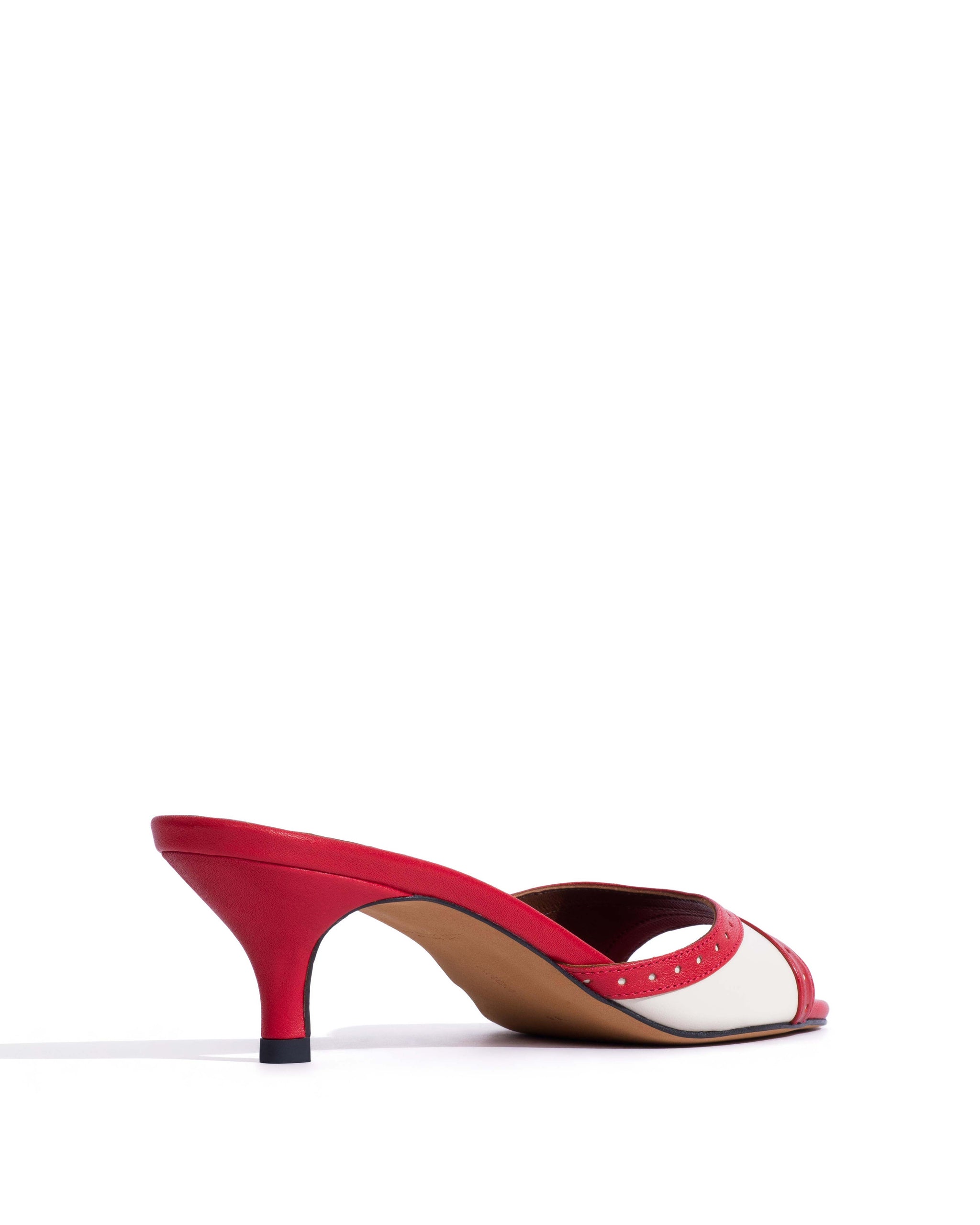 Santhy 50 kitten Shiny lamb & dual color Ruby red & white sand
