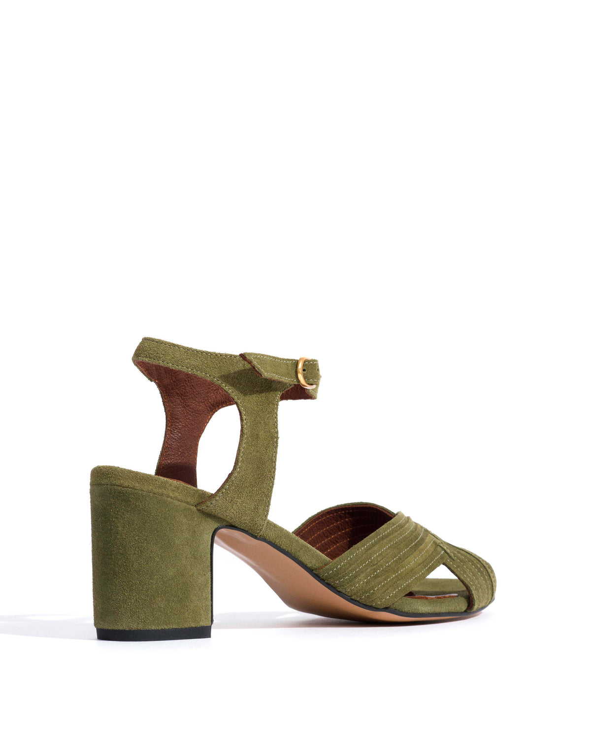 Niabi 50 Calf suede Olive green