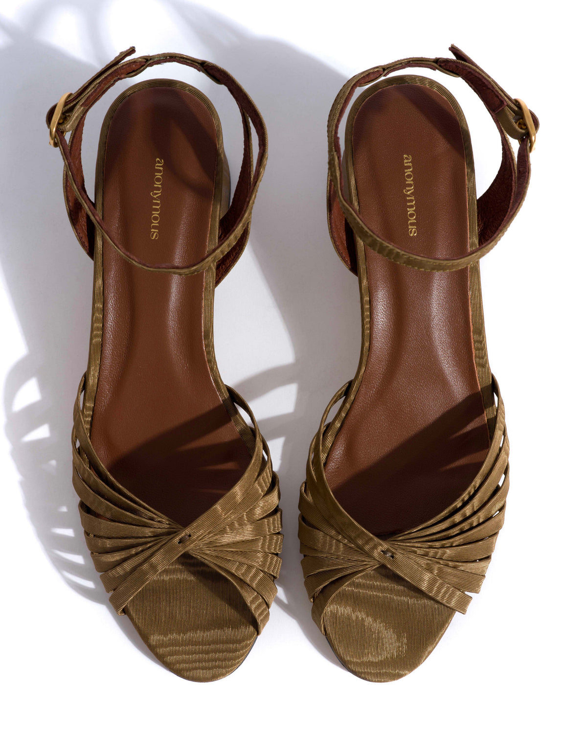 Margriet Glossy moire Khaki