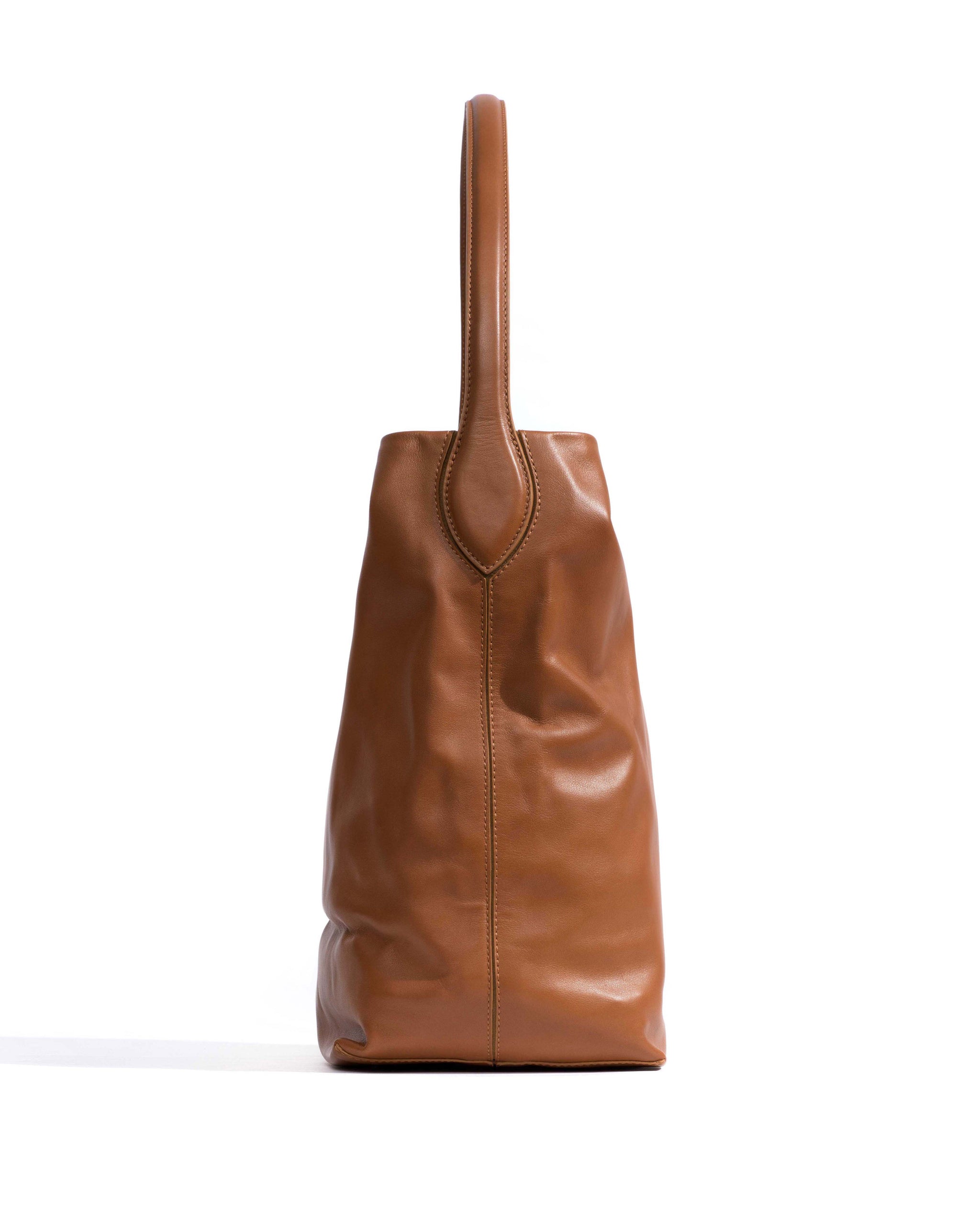 Versa slouchy everyday bag Soft calf Camel - Anonymous Copenhagen Bags
