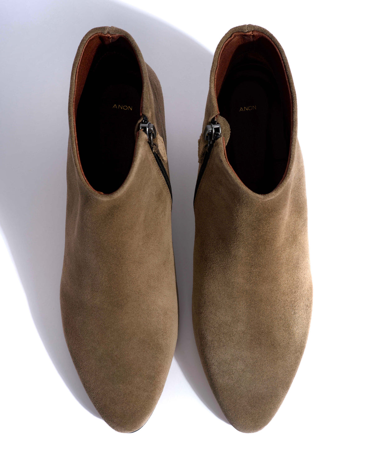 Kyra Calf suede Dried olive