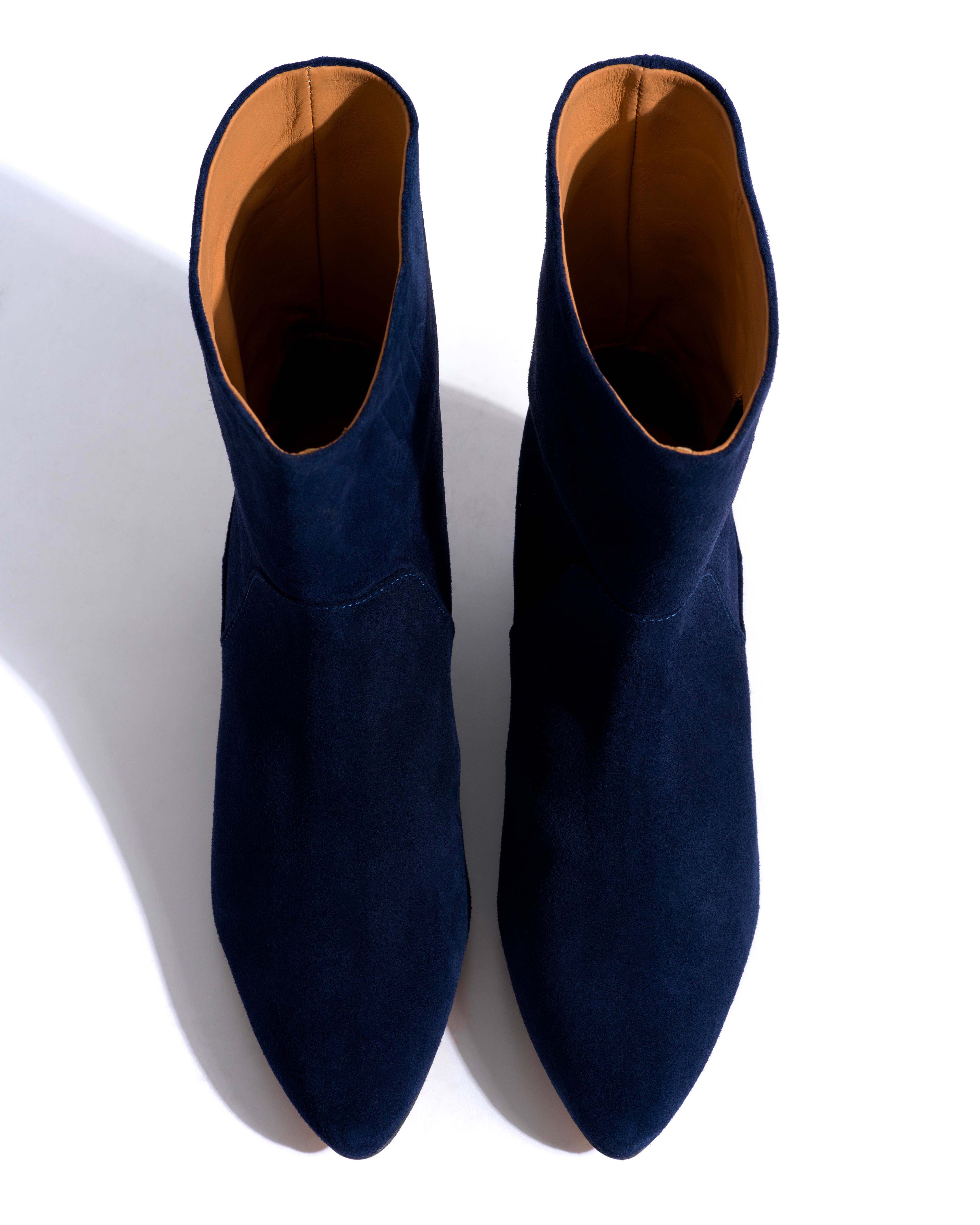 Vanni 20 Calf suede Ink blue