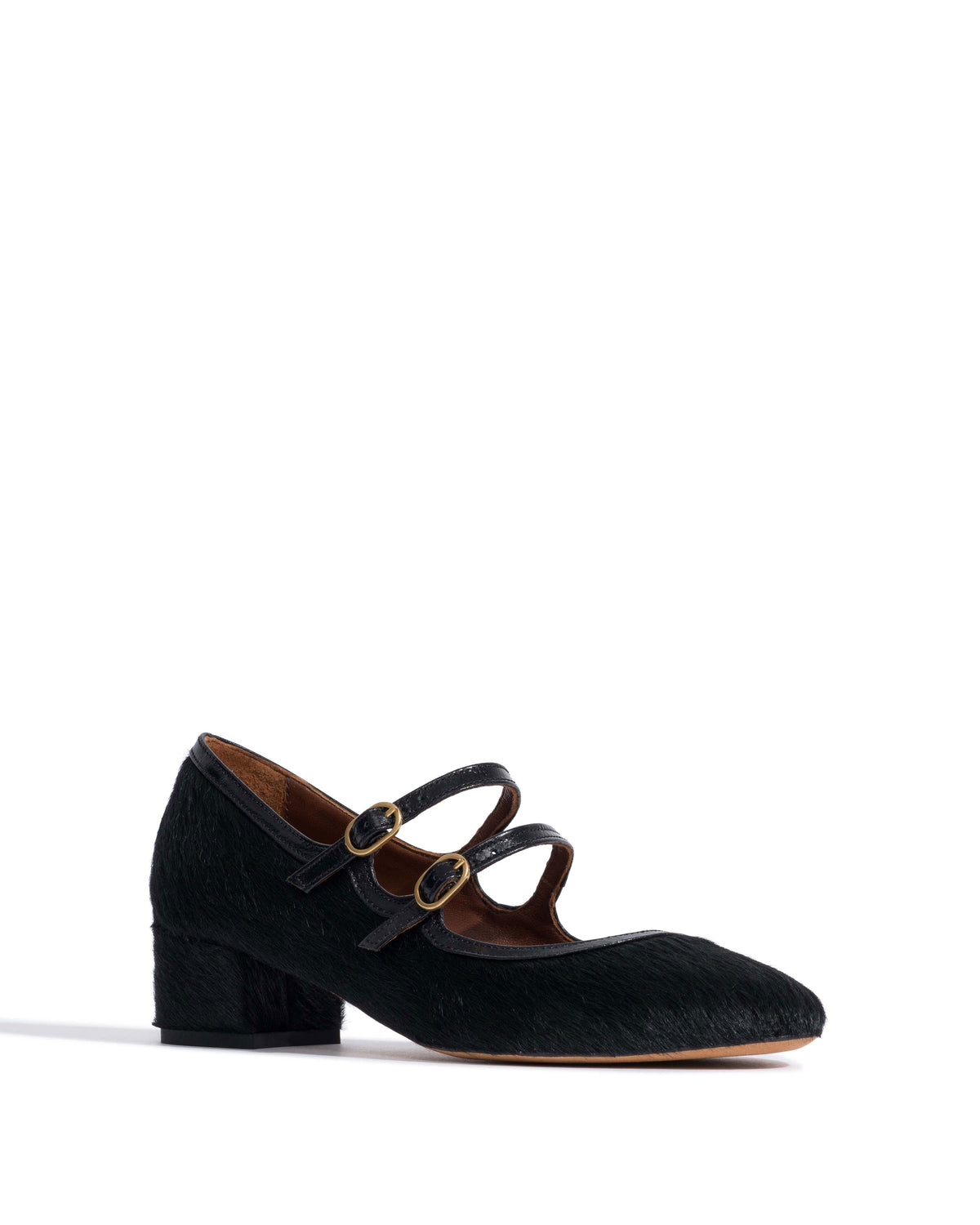Balie 40 Calf hair Black