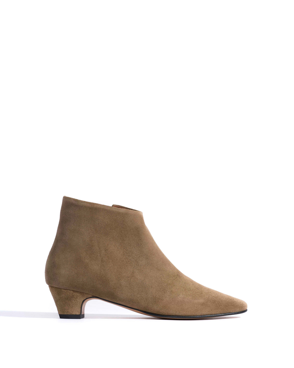 Kyra Calf suede Dried olive