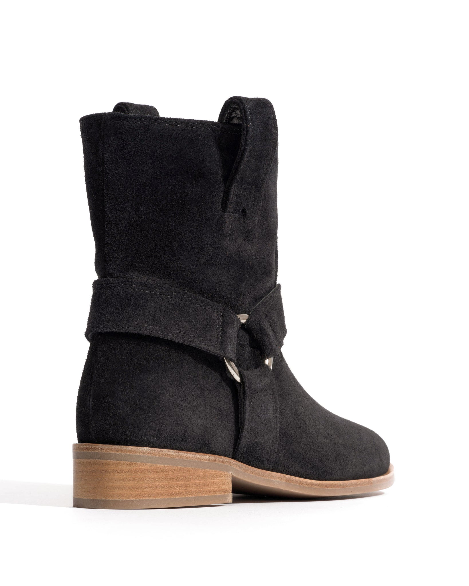 Rhider Calf suede Off black - Anonymous Copenhagen Ankle boots