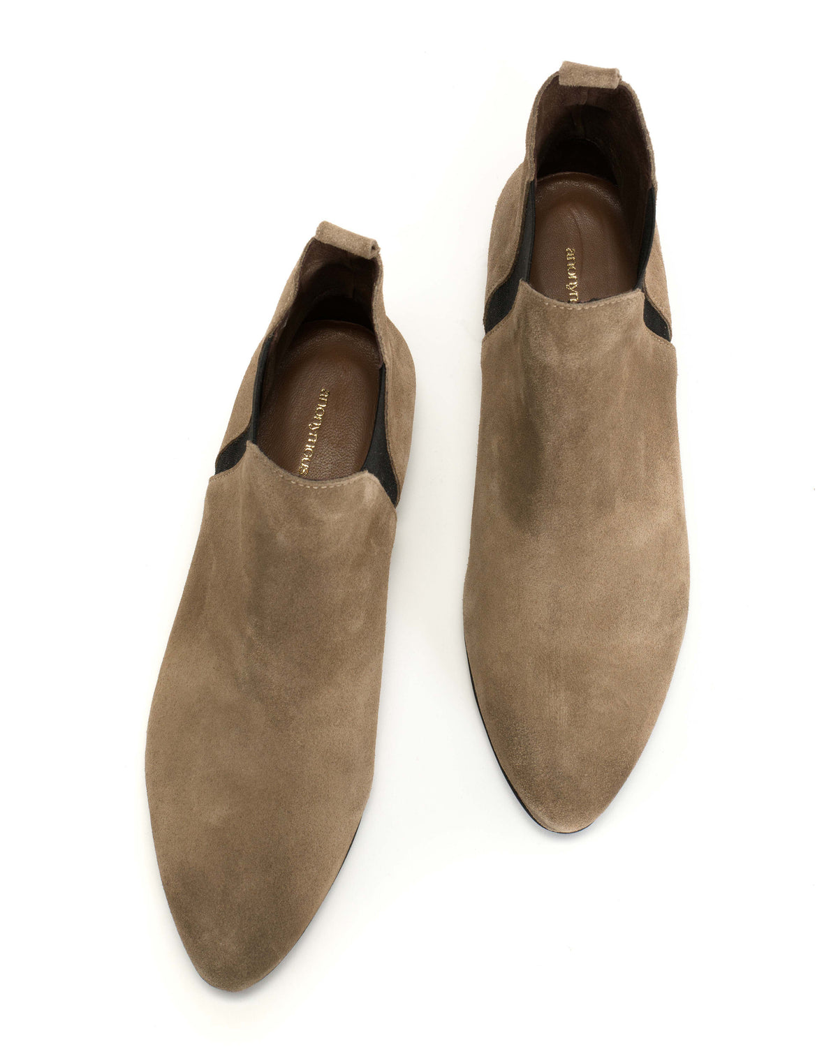 Rita Calf suede Mushroom