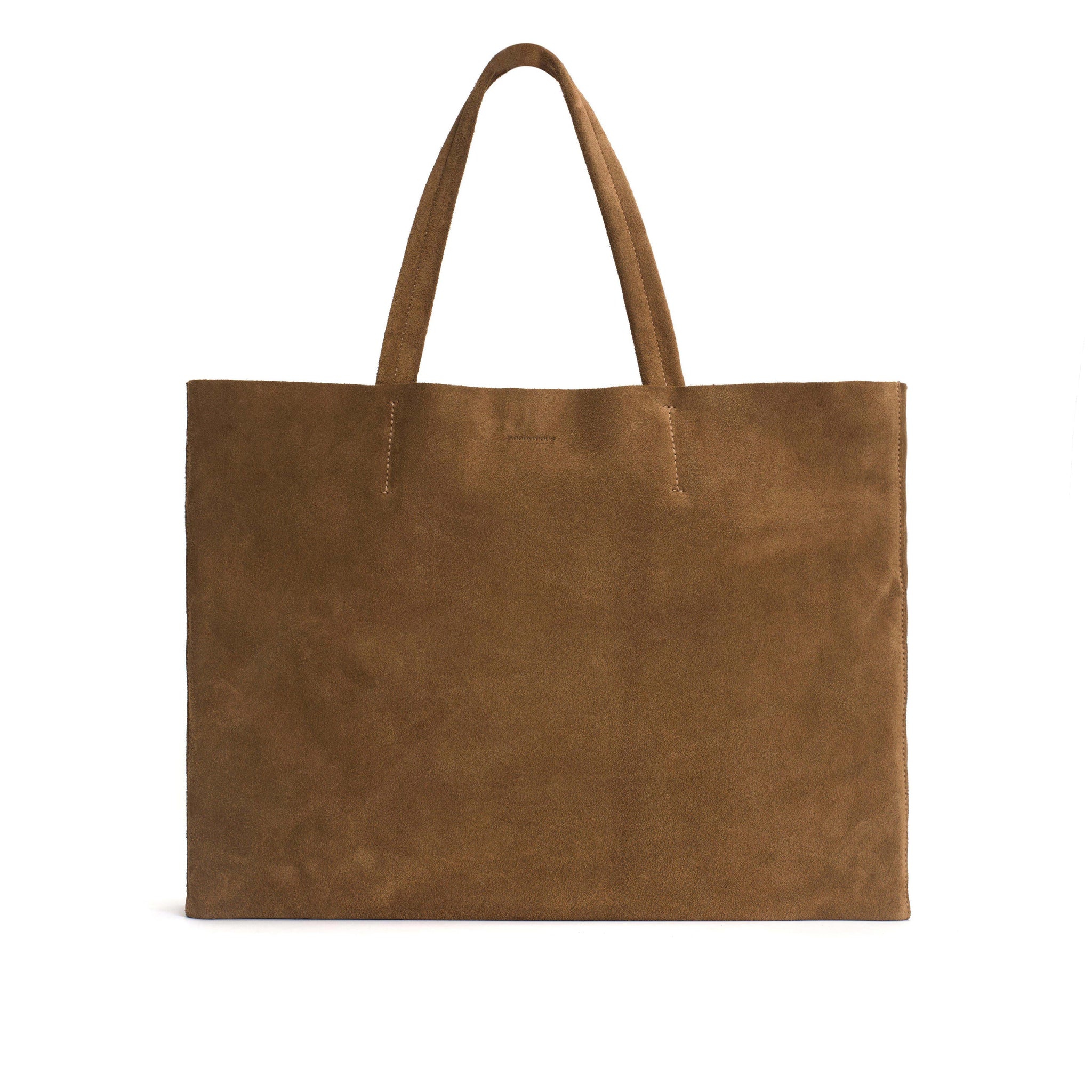 Ruba shopper Calf suede Cinnamon - Anonymous Copenhagen