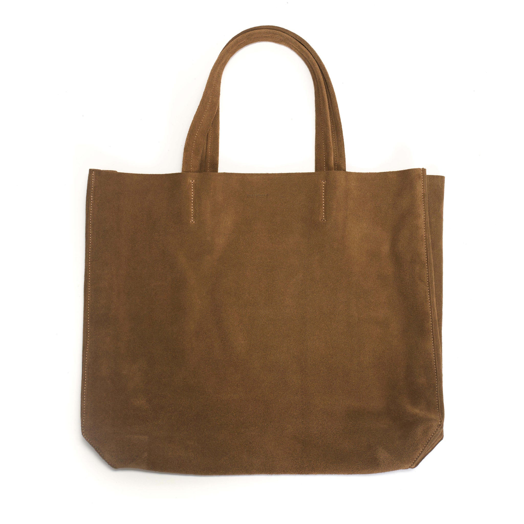 Ruba shopper Calf suede Cinnamon - Anonymous Copenhagen