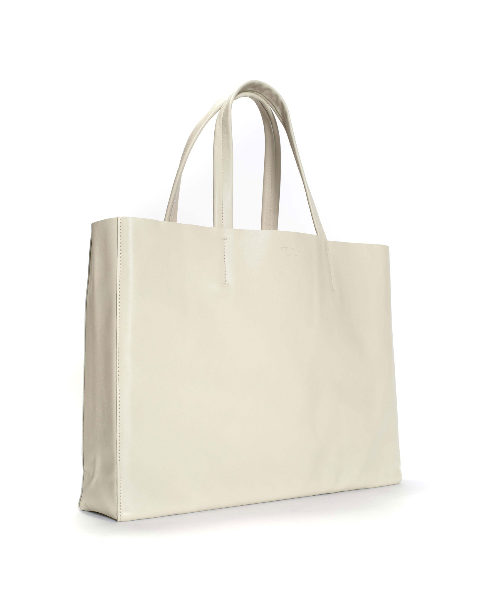 Ruba shopper Soft calf Milk white - Anonymous Copenhagen