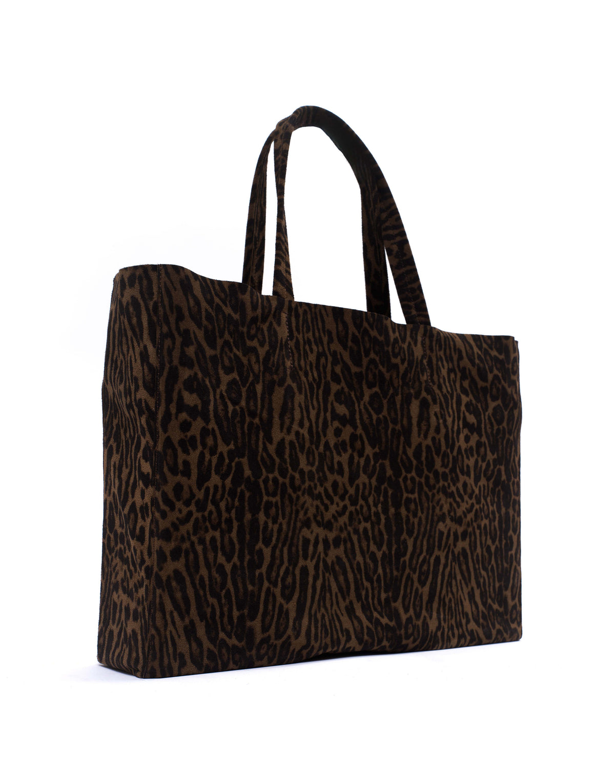 Ruba shopper Calf suede print Jaguar