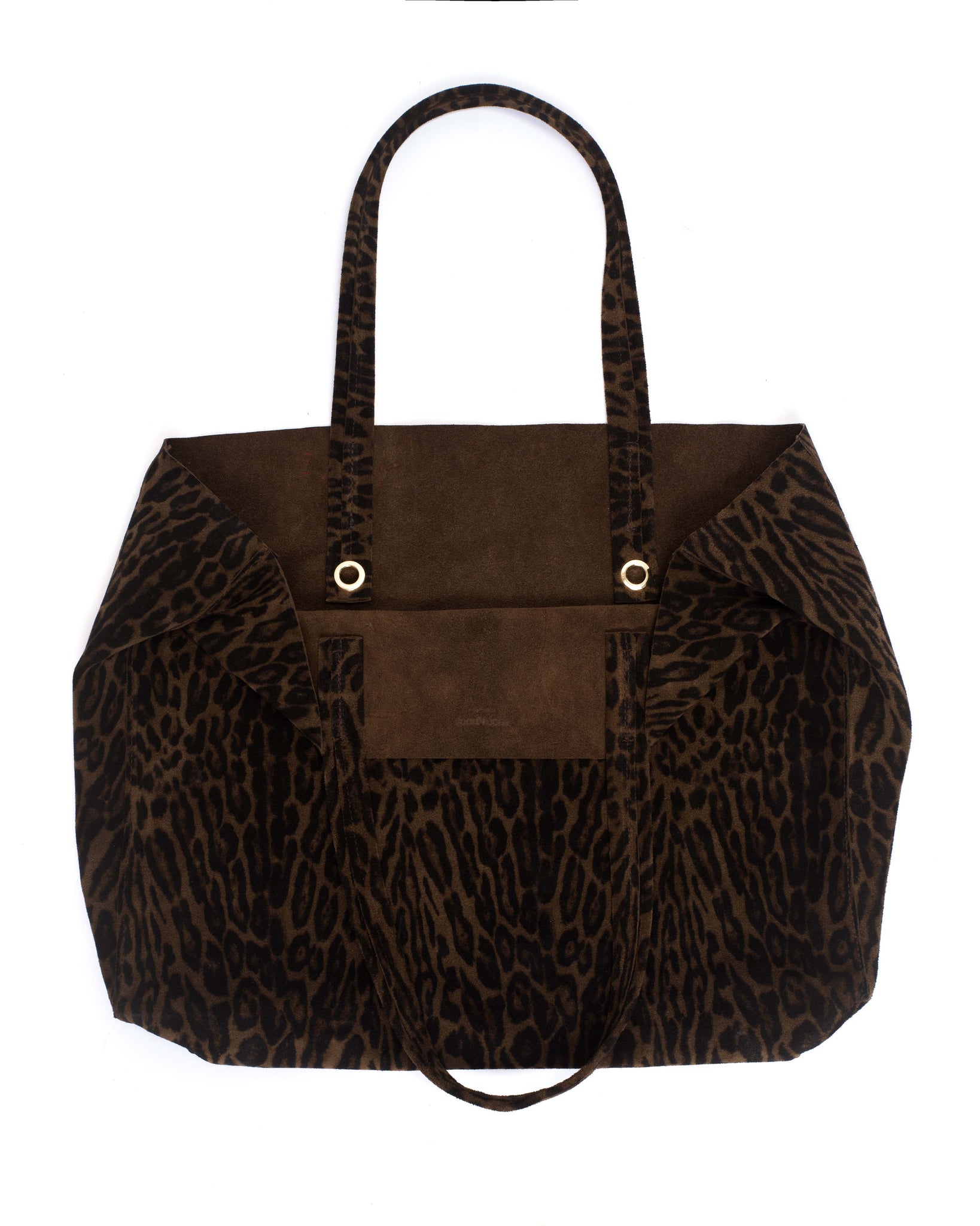 Ruba shopper Calf suede print Jaguar - Anonymous Copenhagen