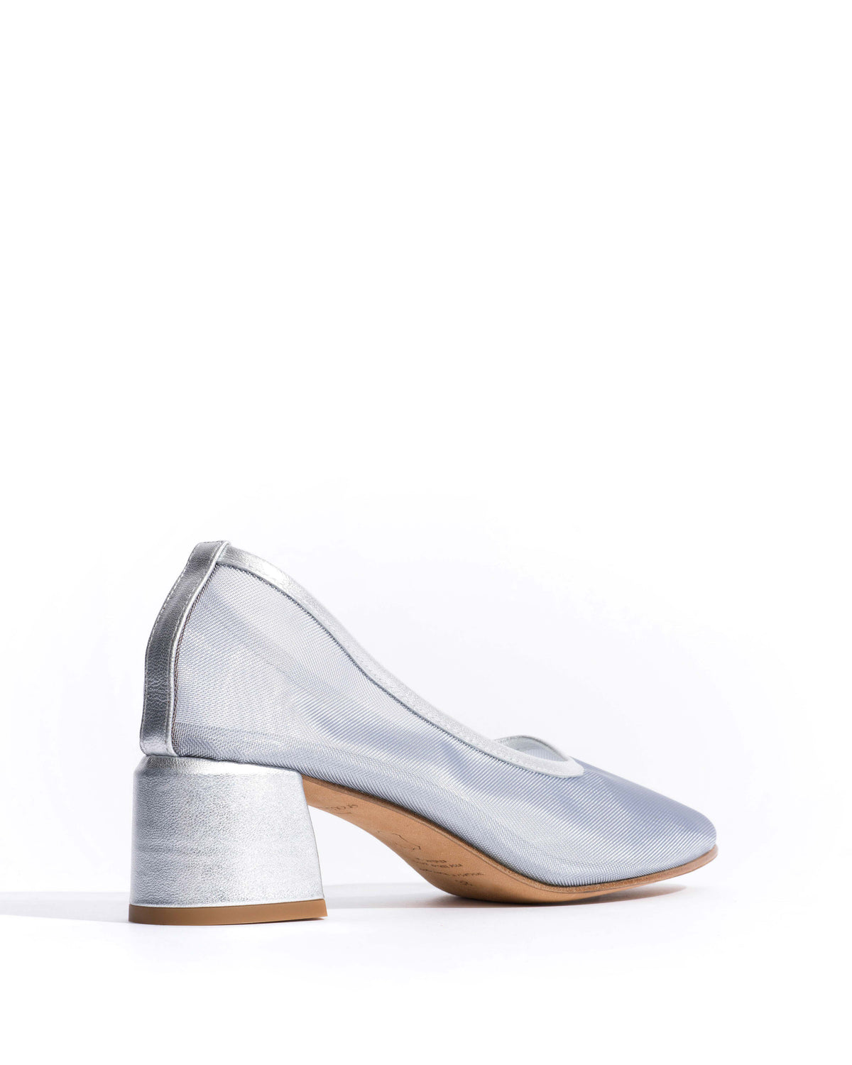 Sacha 40 mesh Metallic goat & mesh Silver