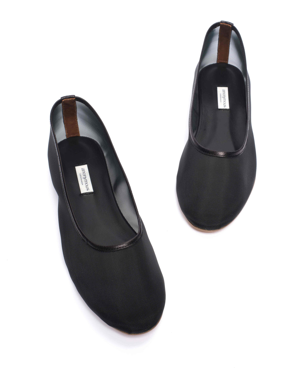 Sacha mesh Shiny lamb & mesh Black