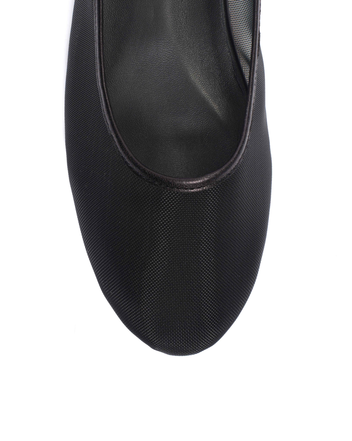 Sacha mesh Shiny lamb & mesh Black